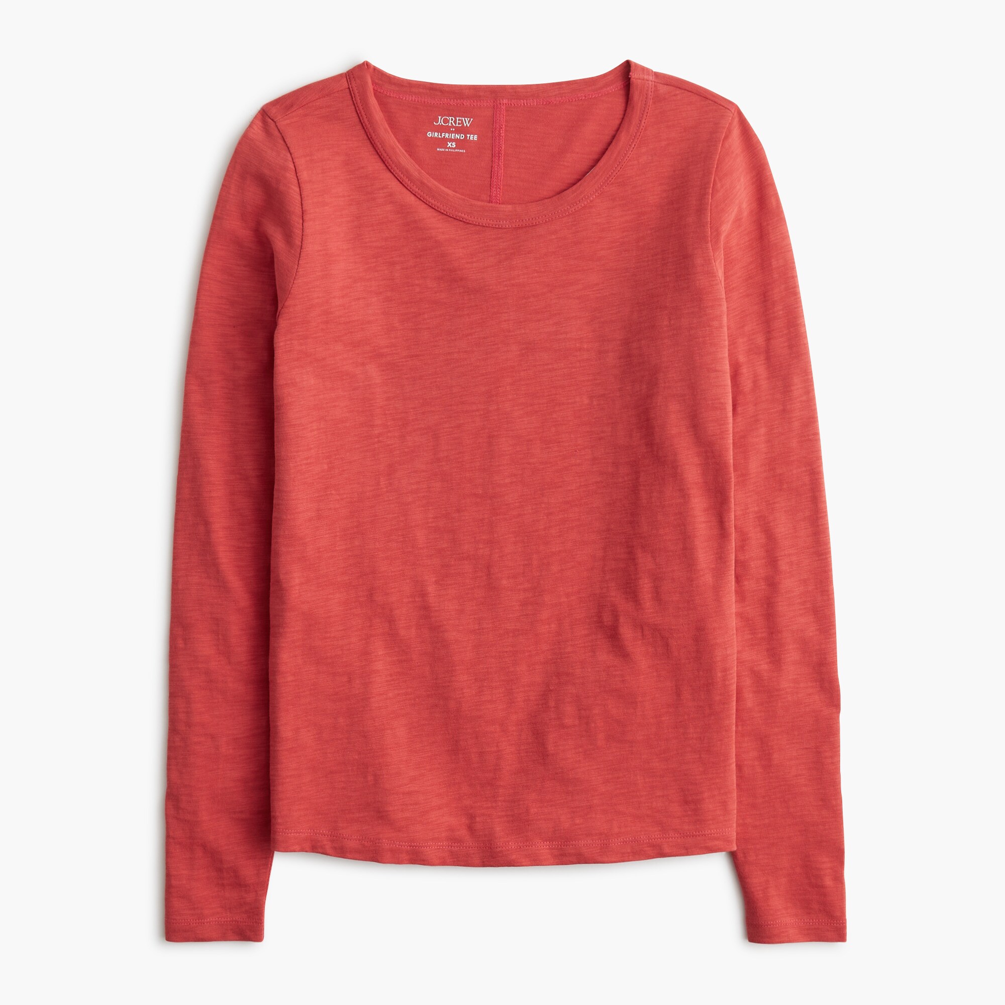 Long-sleeve girlfriend tee