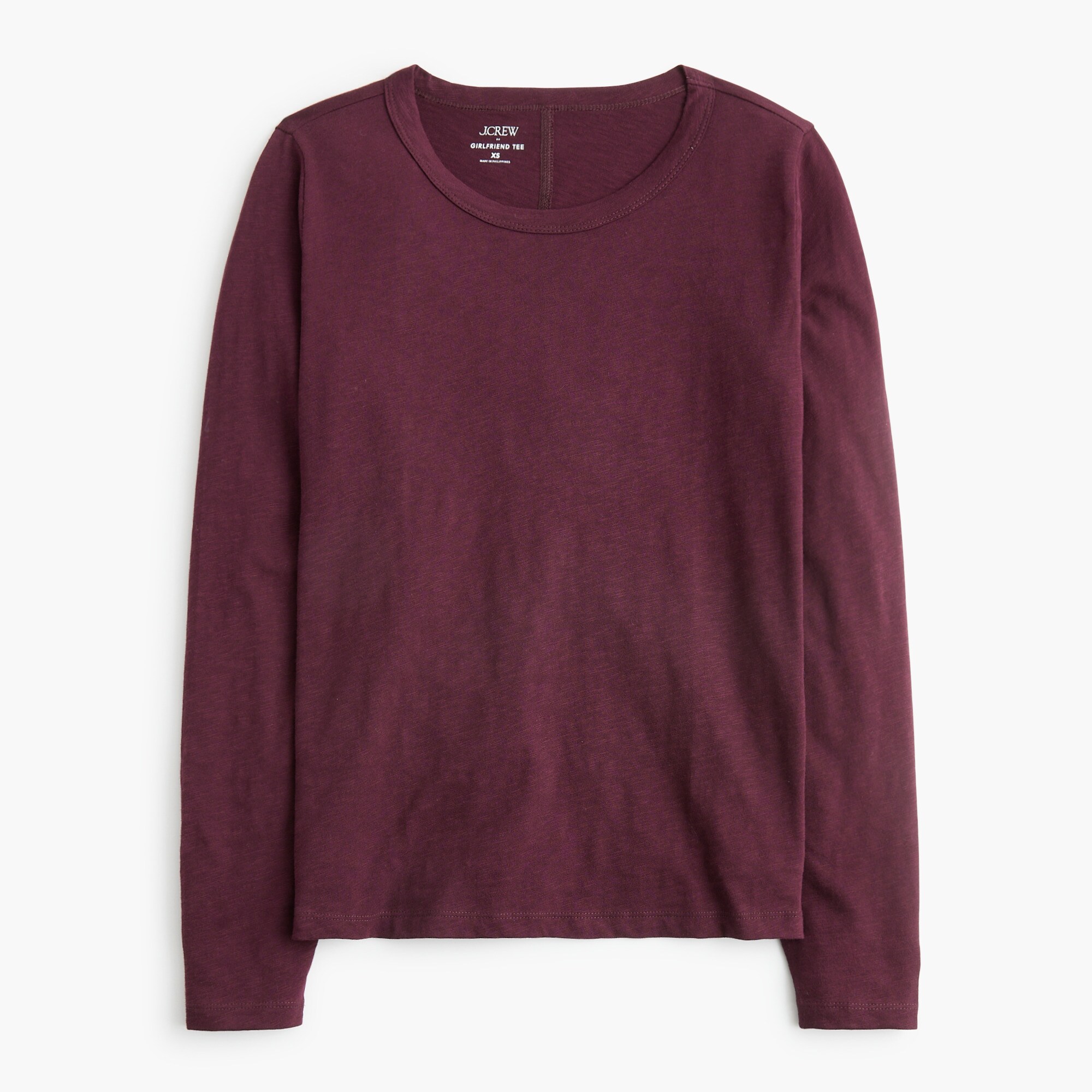 Long-sleeve girlfriend tee