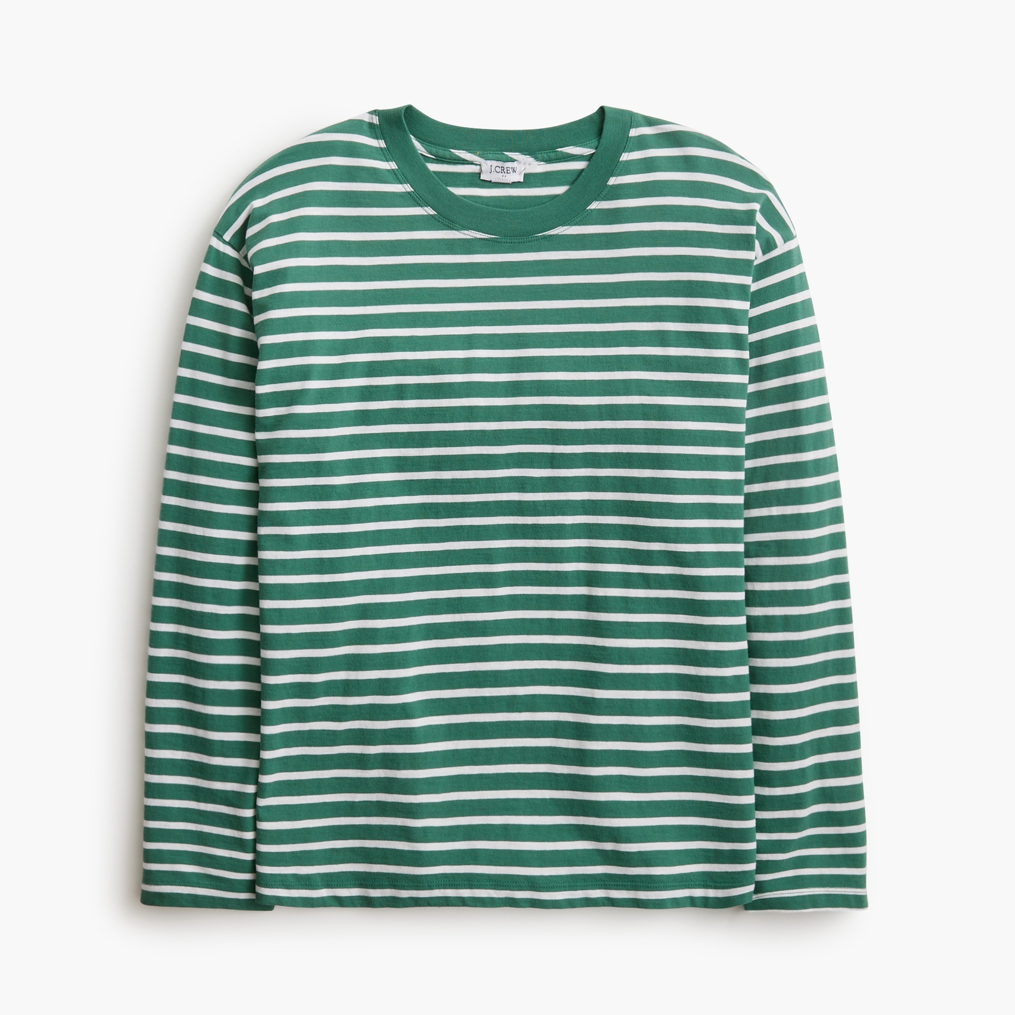 womens Long-sleeve striped tee