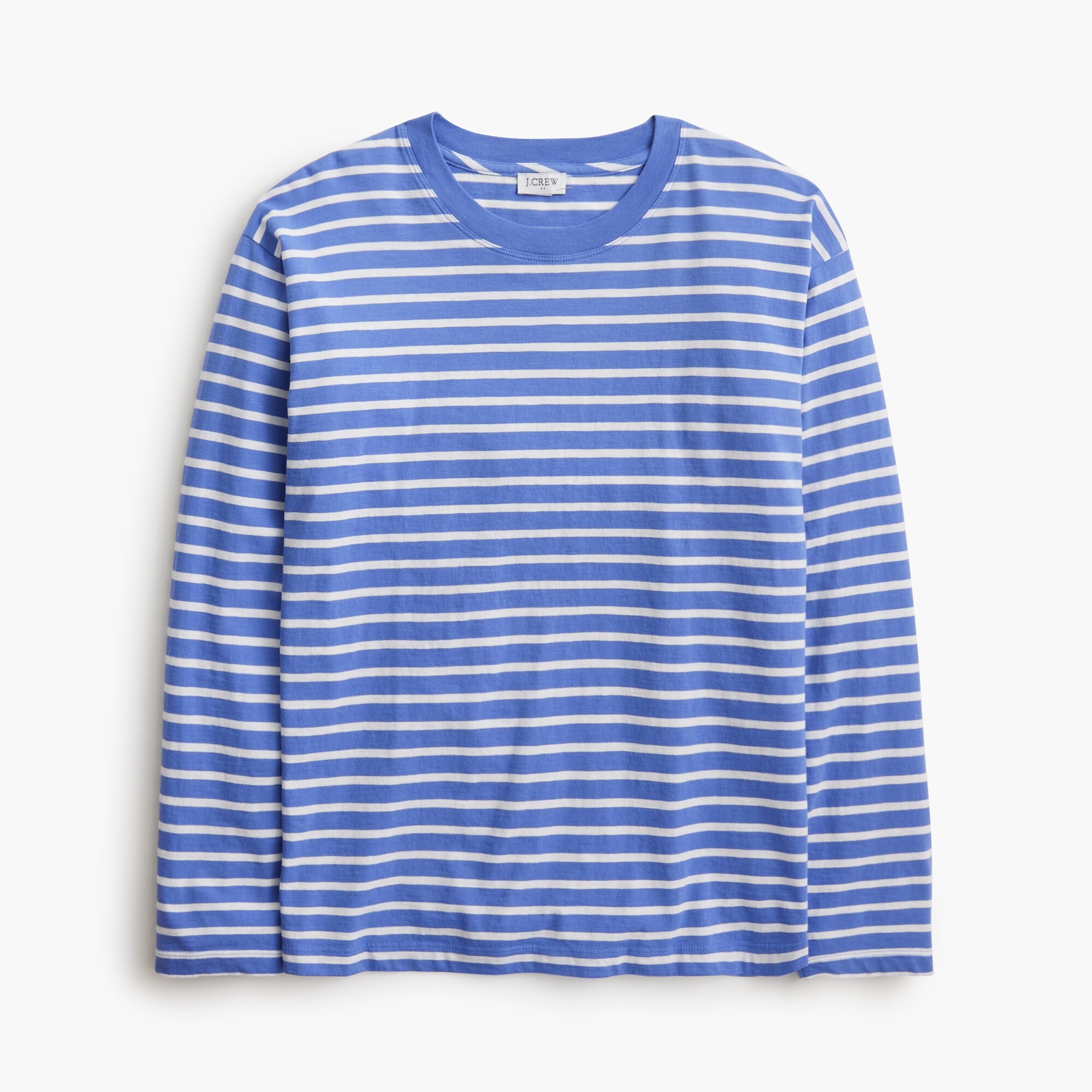 Long-sleeve striped tee