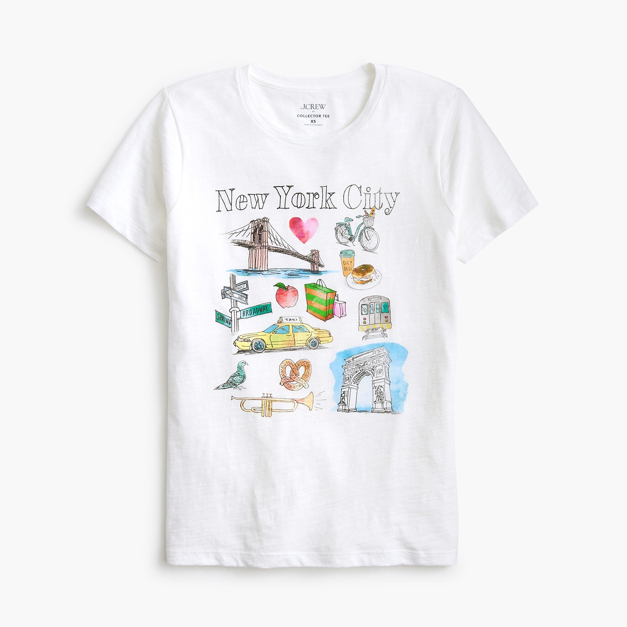 new york city graphic tee for women