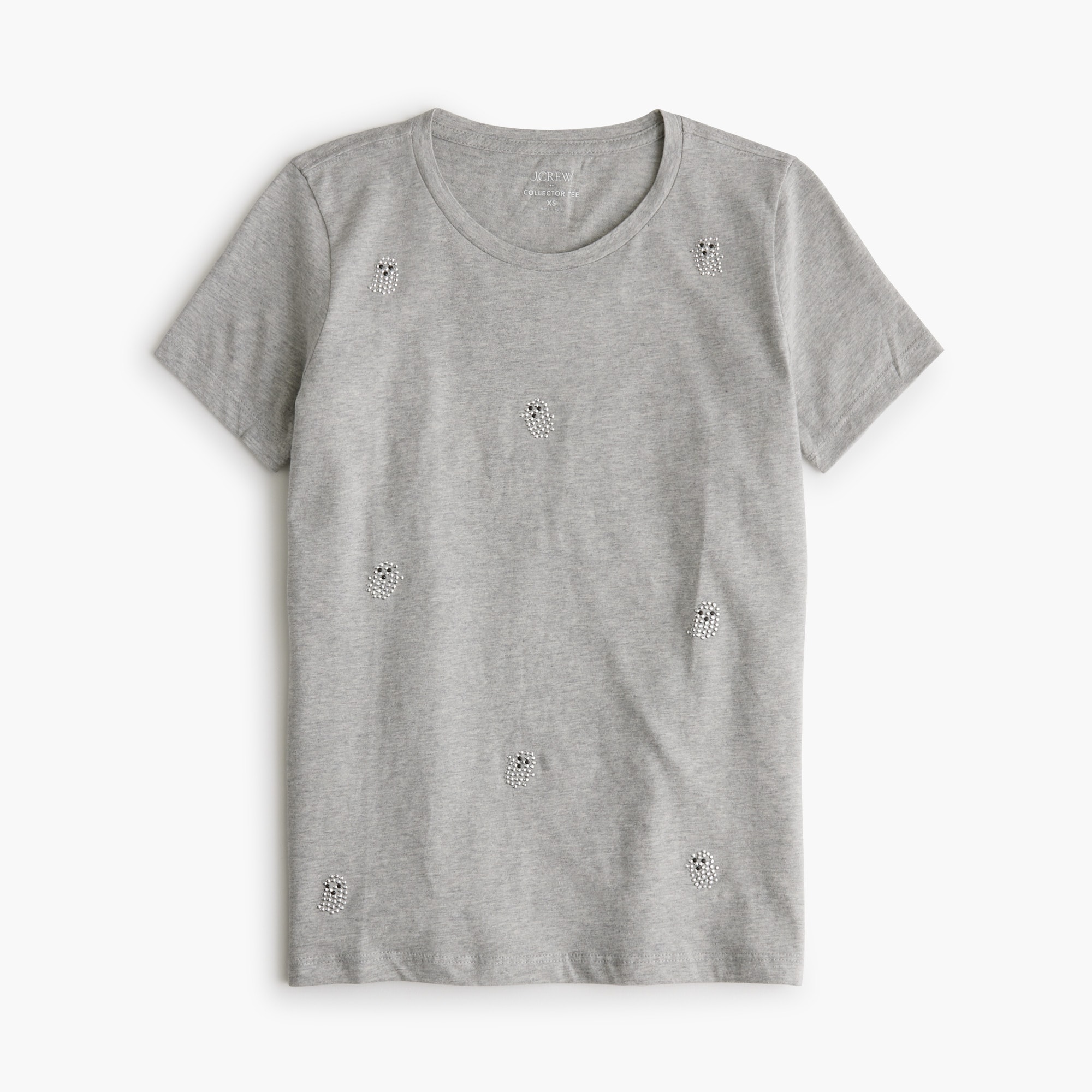 Ghosts embellished graphic tee