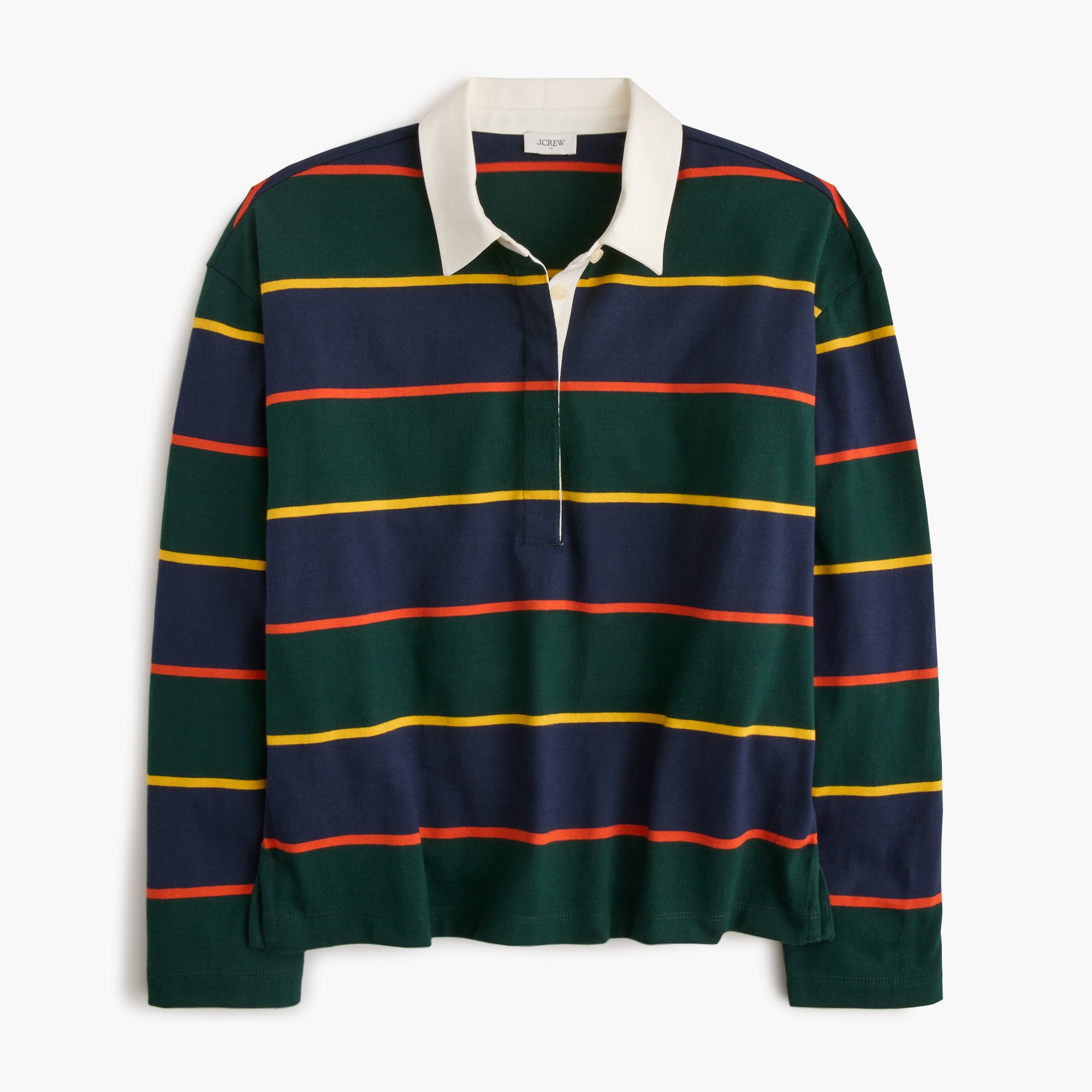100% Cotton Striped Rugby Shirt For Women | Factory