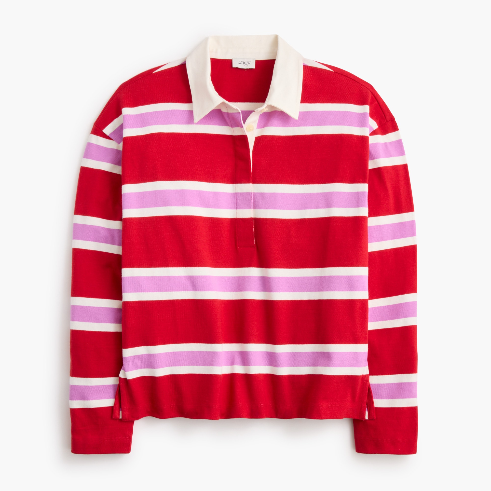 Striped rugby shirt