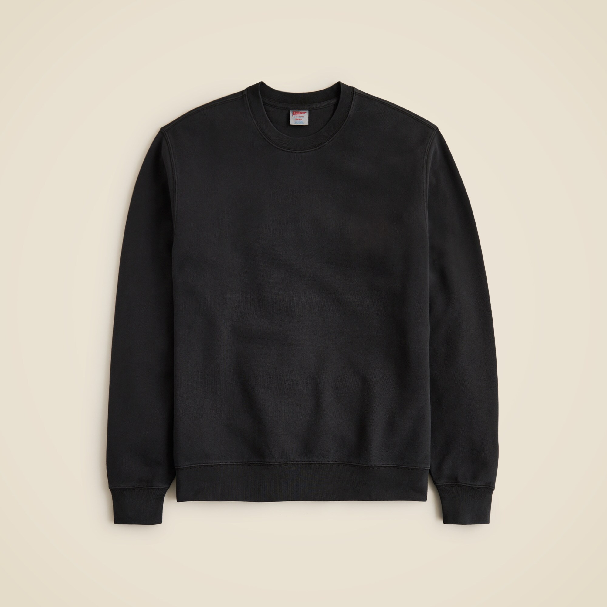 Long-sleeve textured sweater-tee