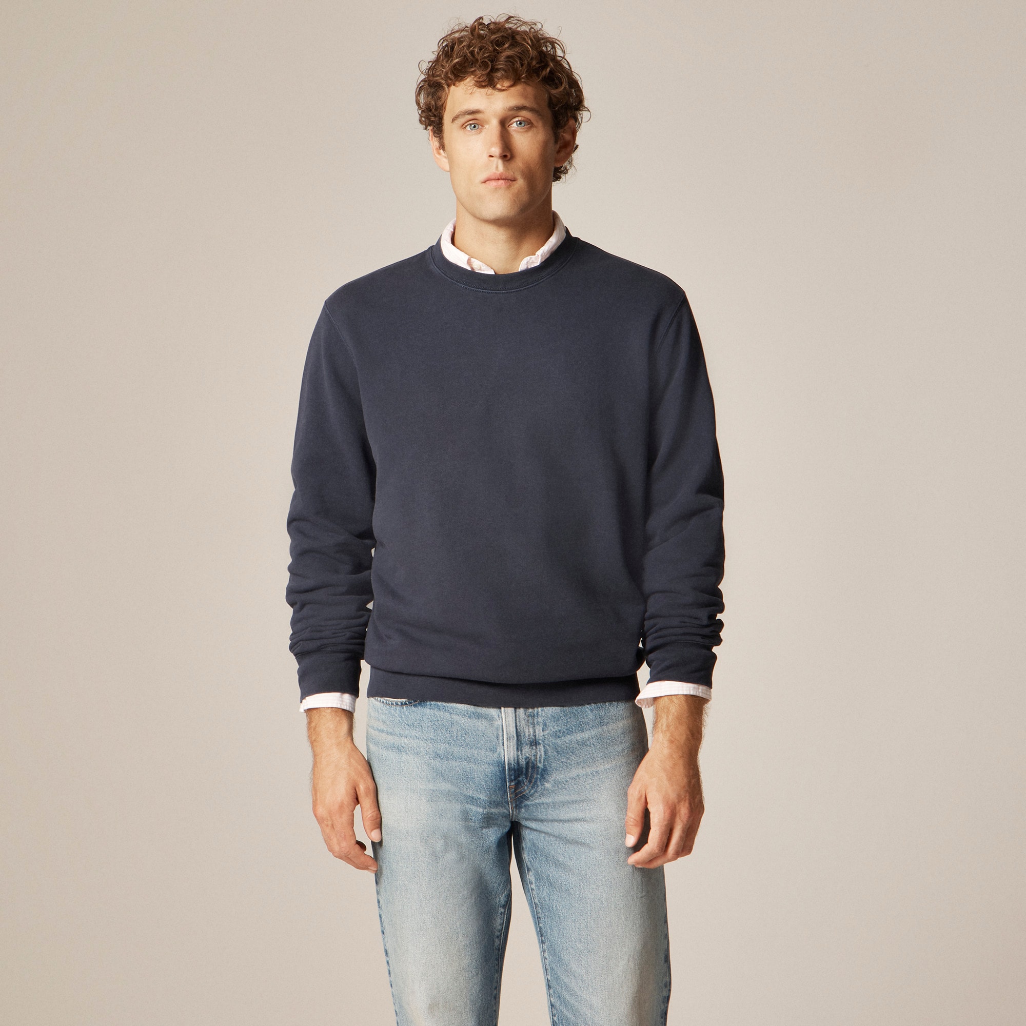 mens Lightweight french terry sweatshirt