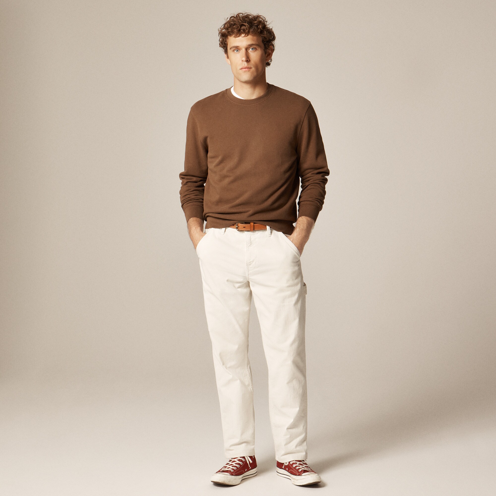 Lightweight french terry sweatshirt