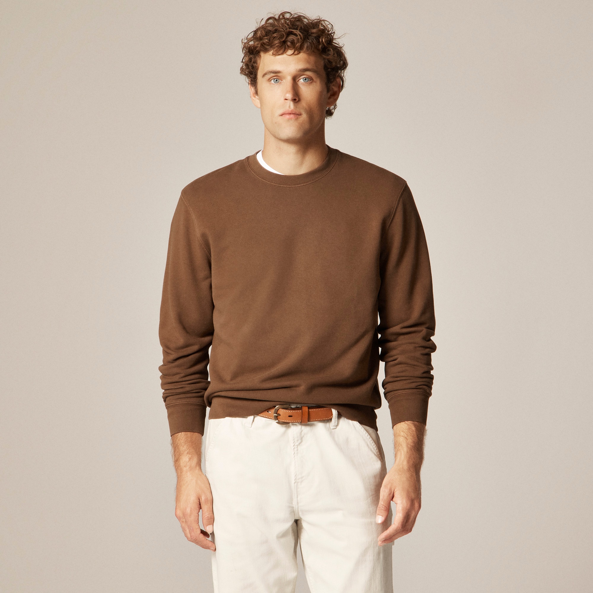 mens Lightweight french terry sweatshirt