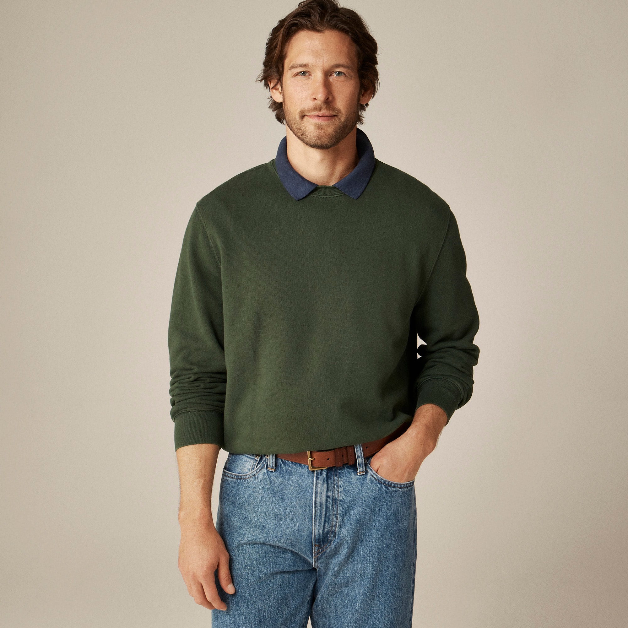  Lightweight french terry sweatshirt
