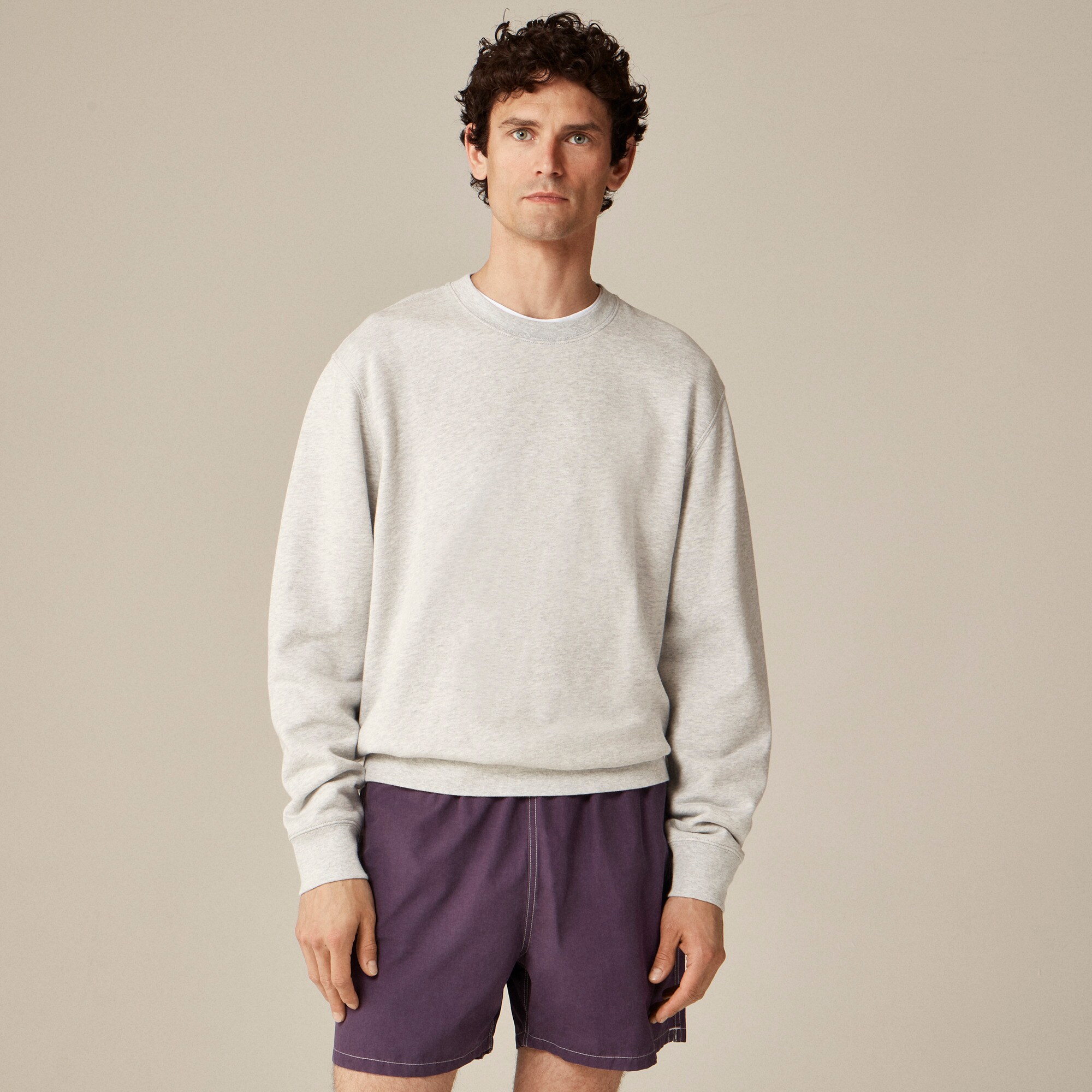 Lightweight french terry sweatshirt