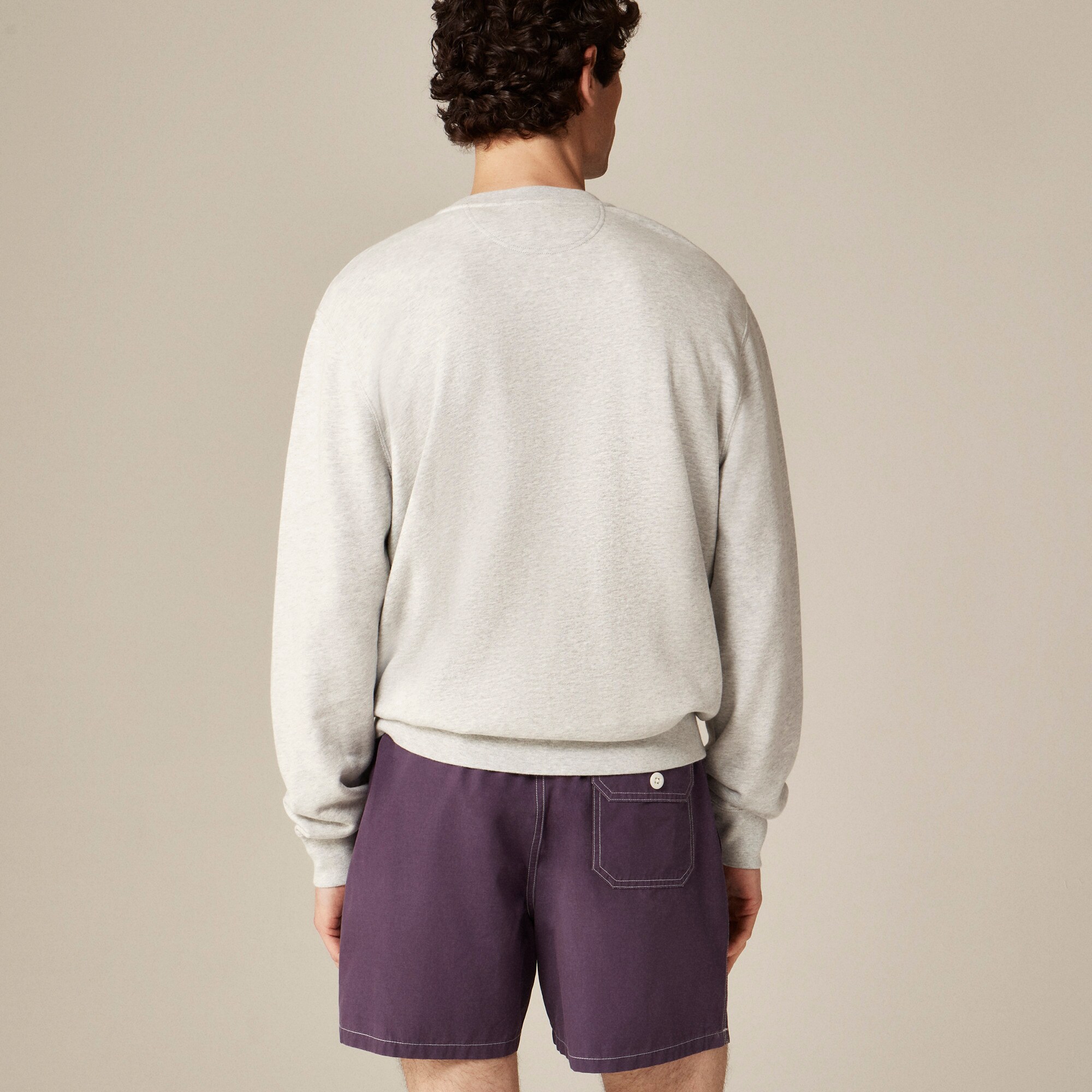 Lightweight french terry sweatshirt