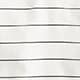Rugby shirt in stripe STAN STRIPE IVORY BLACK