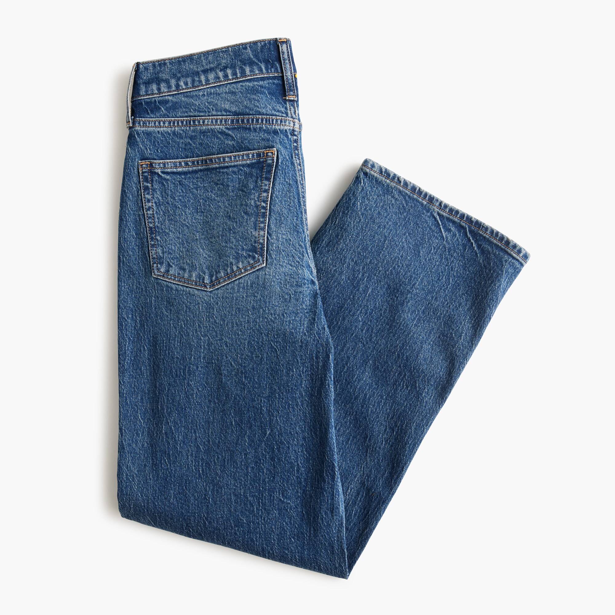 Tall wide-leg cropped jean in all-day stretch