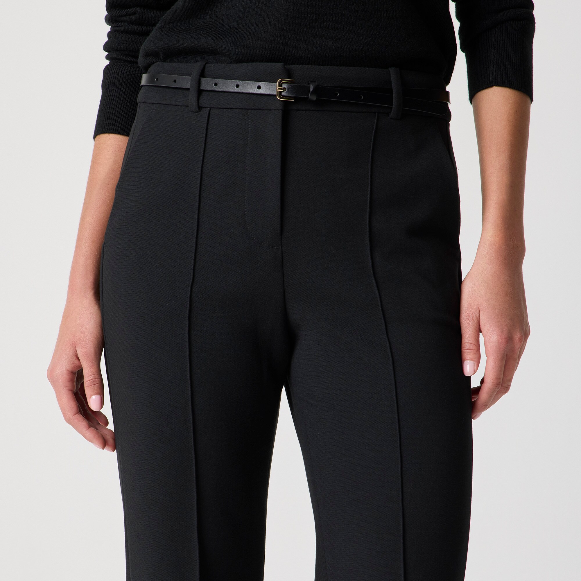 Refined pintuck pant