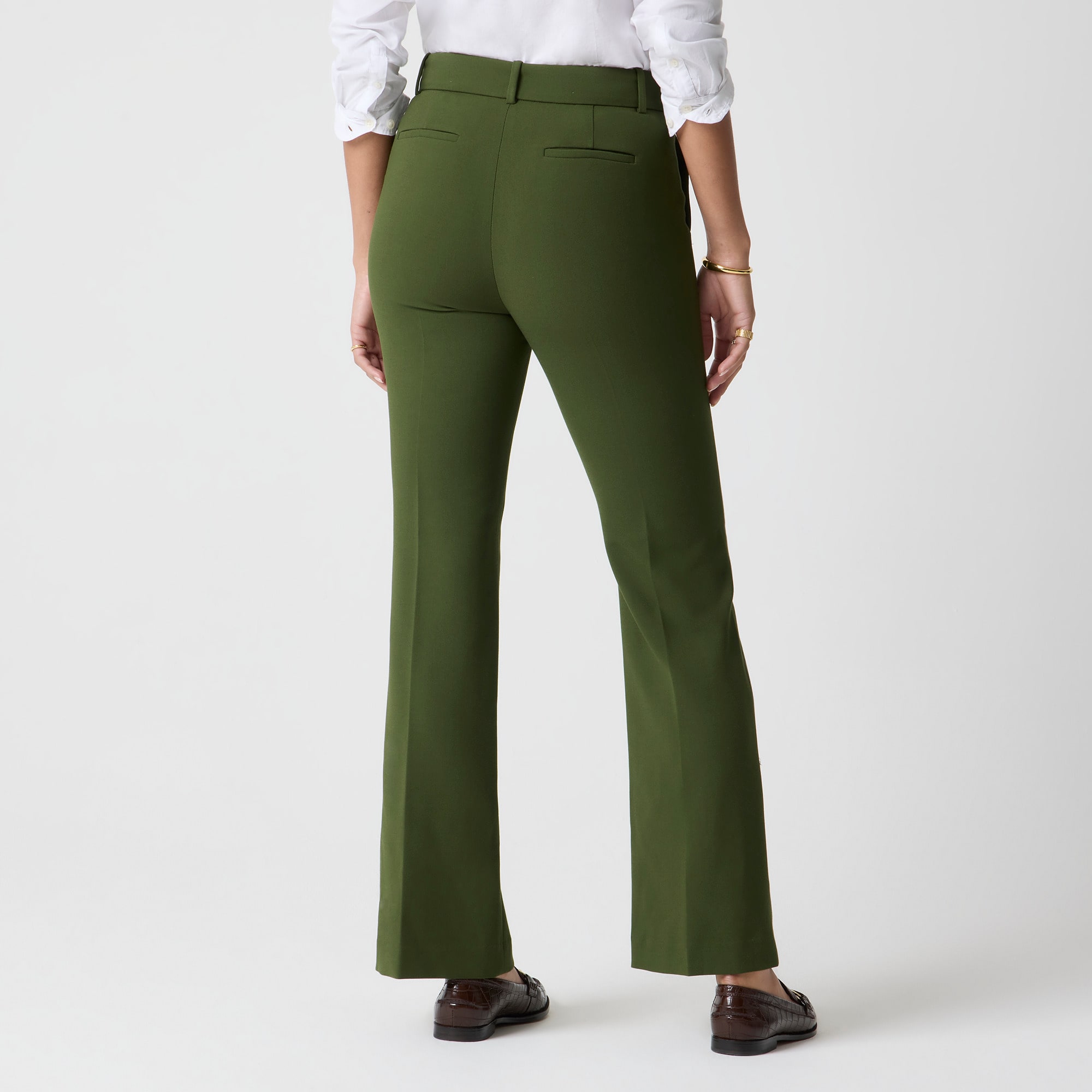 Tall refined pintuck pant