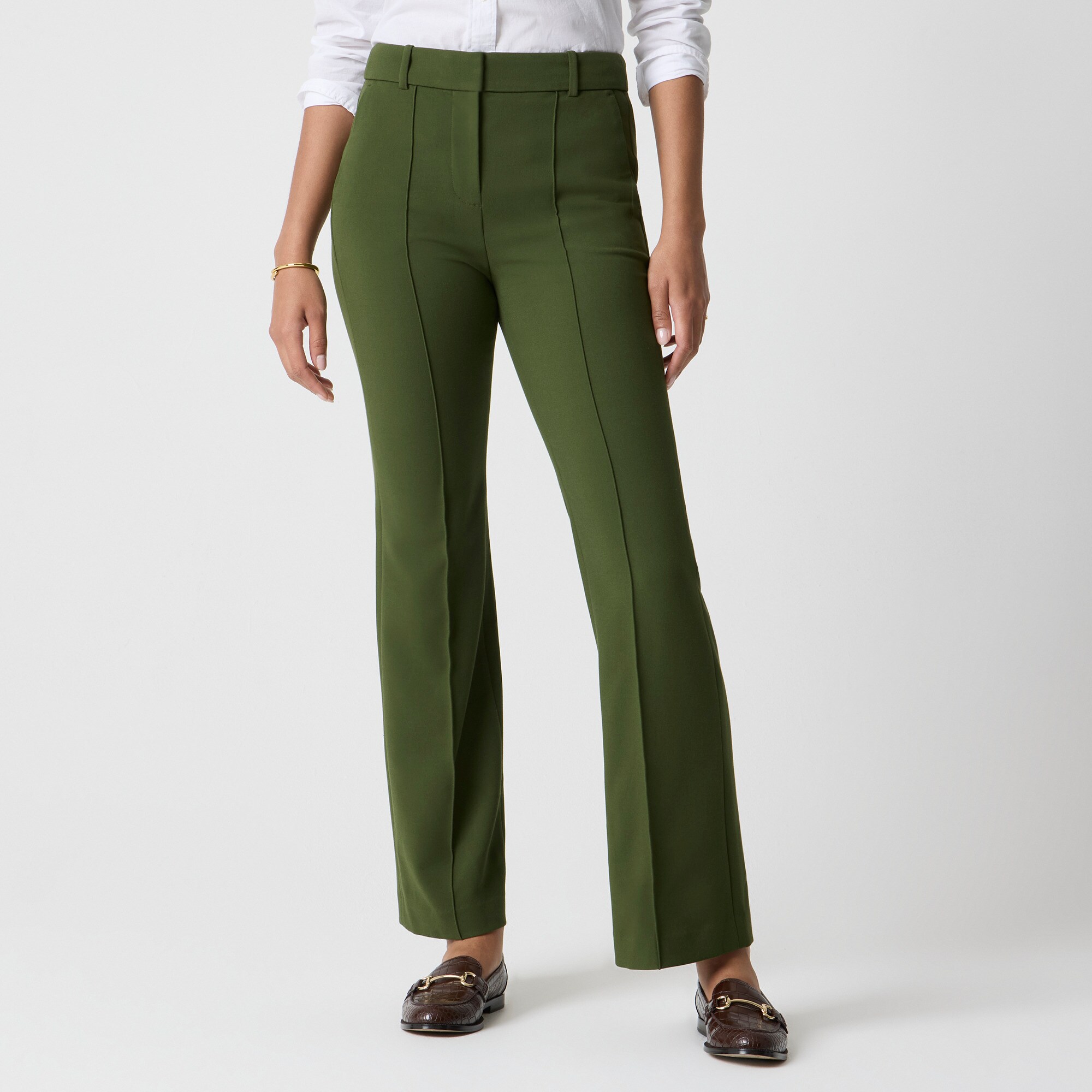 Refined pintuck pant