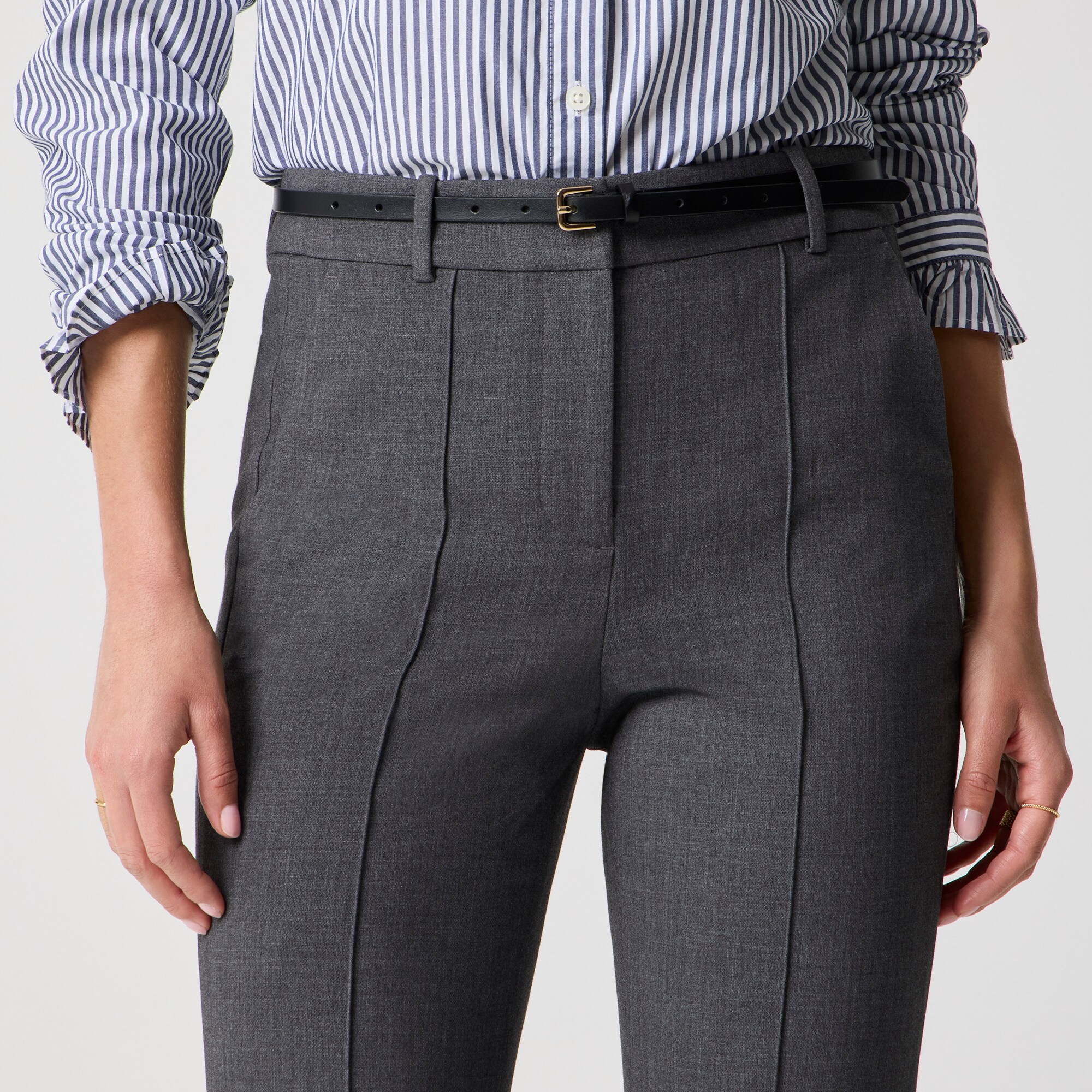 Refined pintuck pant