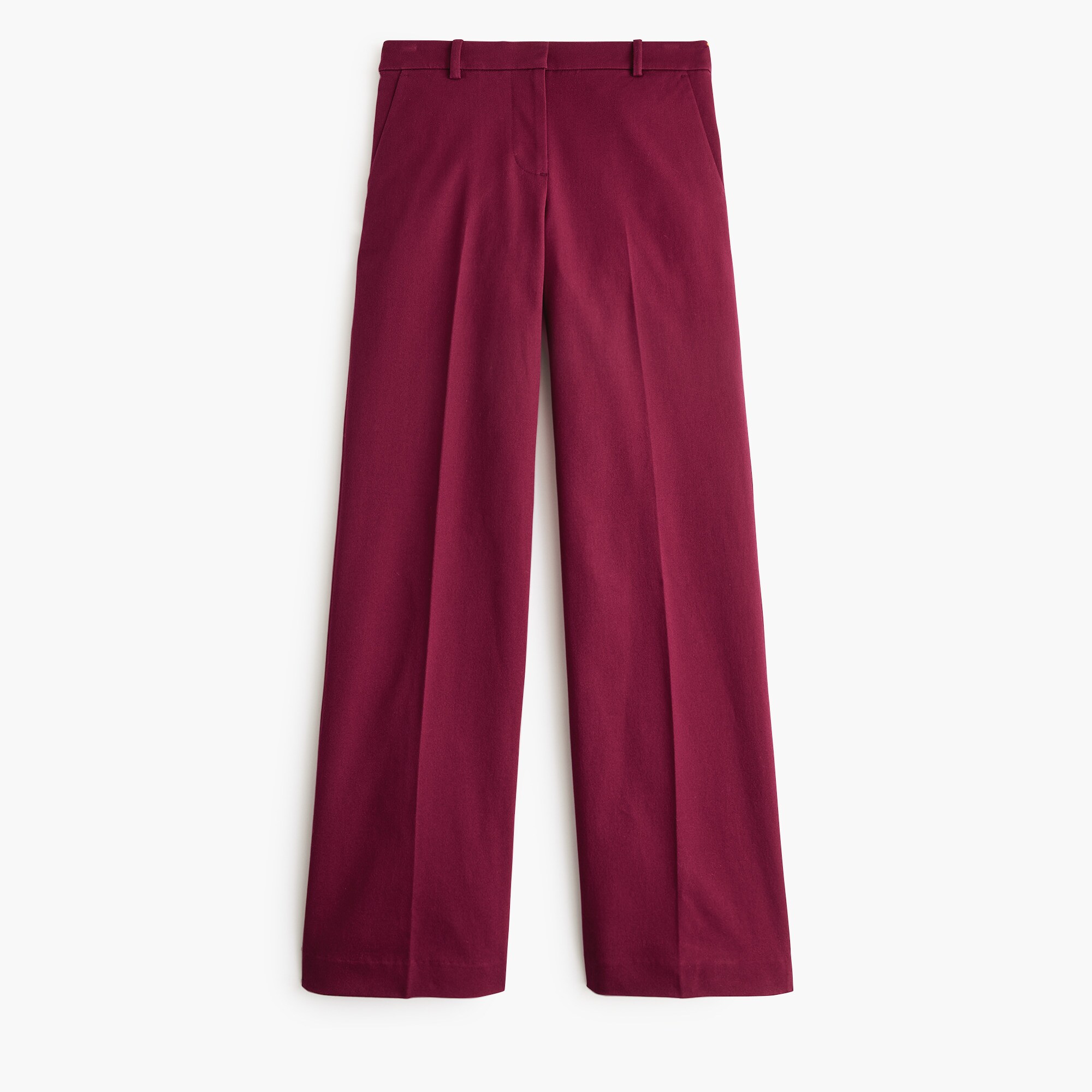 Remy full-length high-rise wide-leg pant