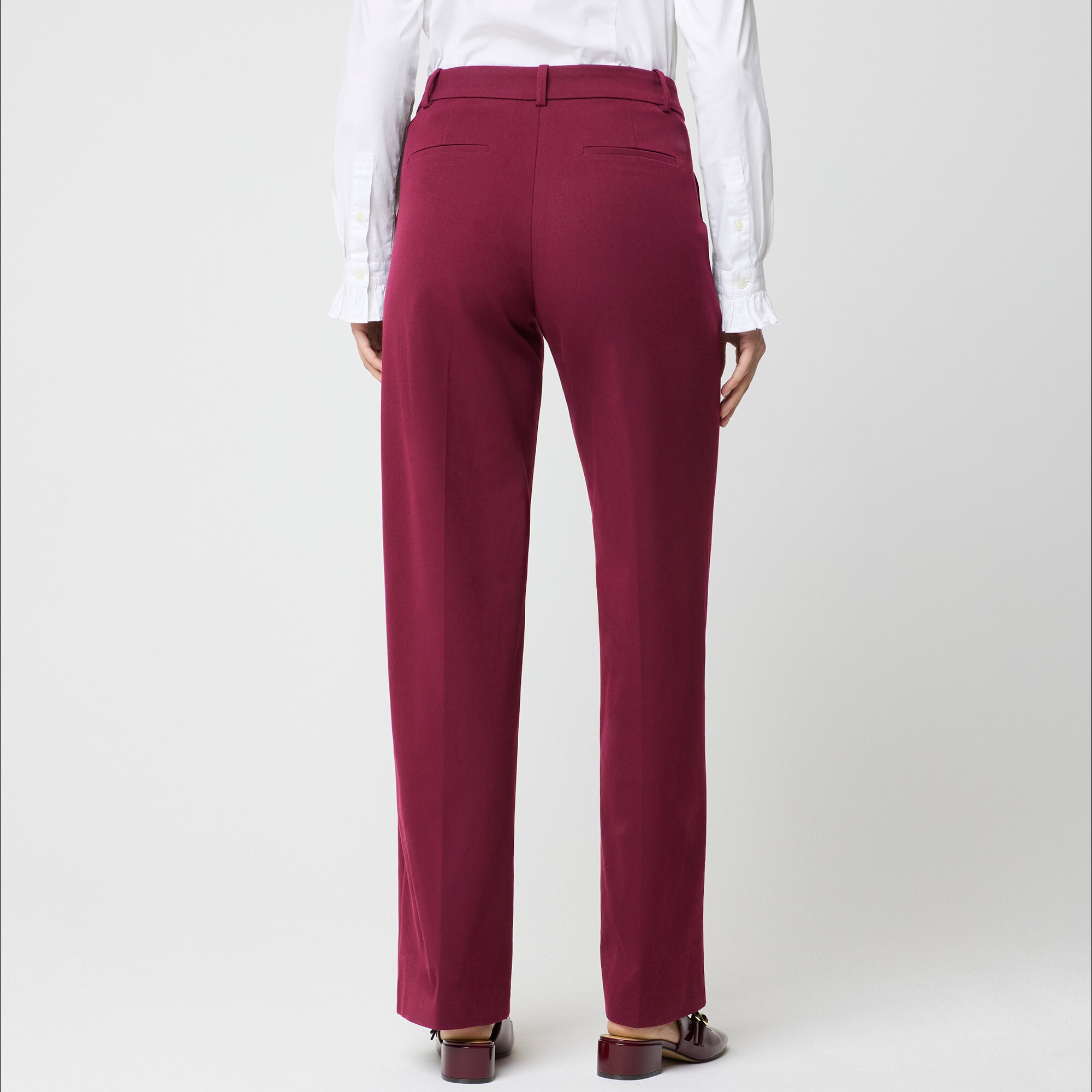 Remy full-length high-rise wide-leg pant