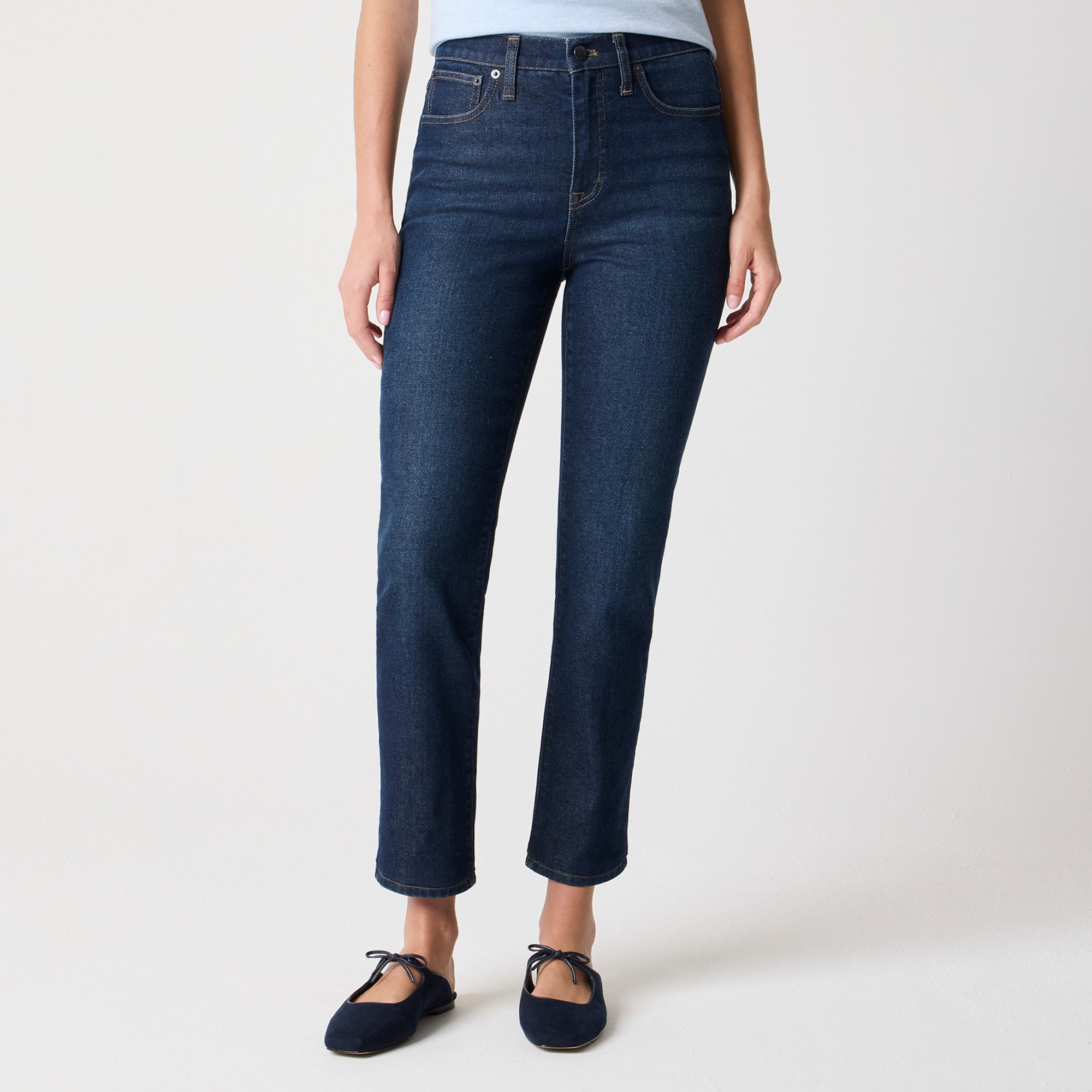 Essential straight jean in all-day stretch