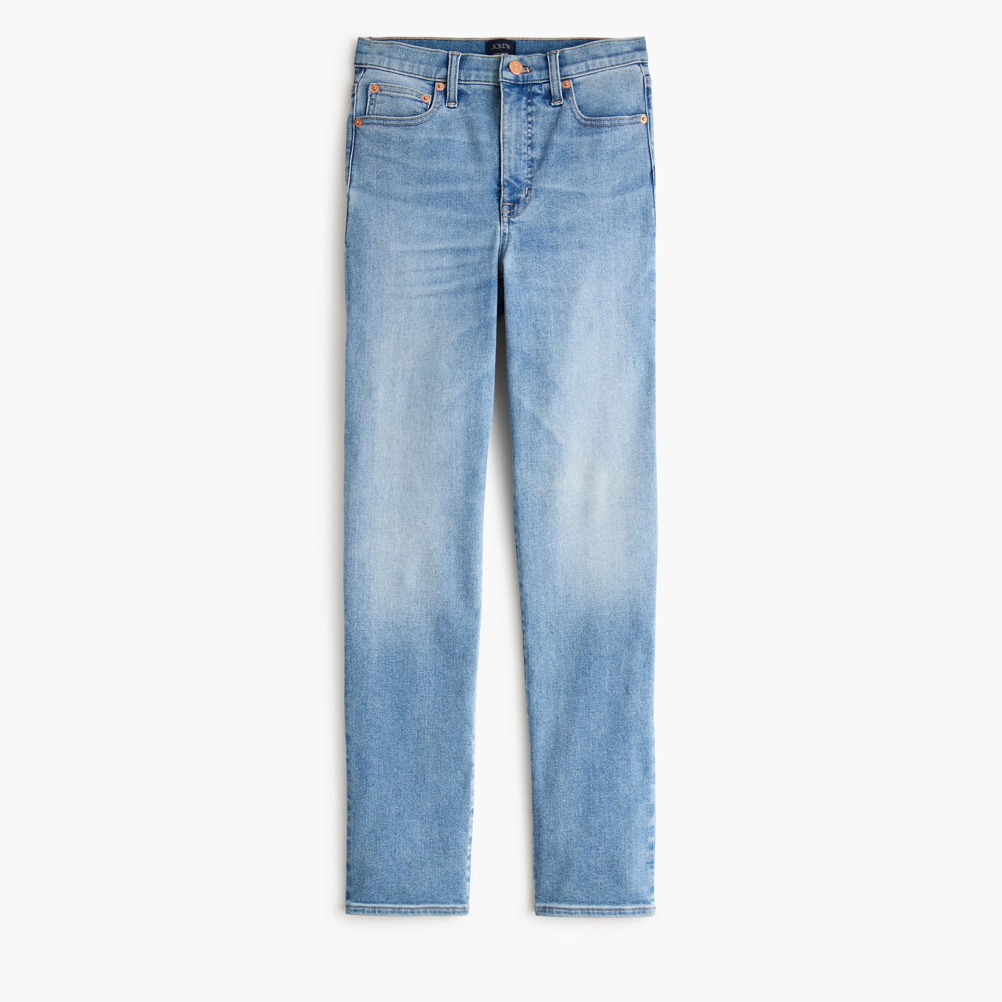 Petite high-rise stovepipe jean in signature stretch+