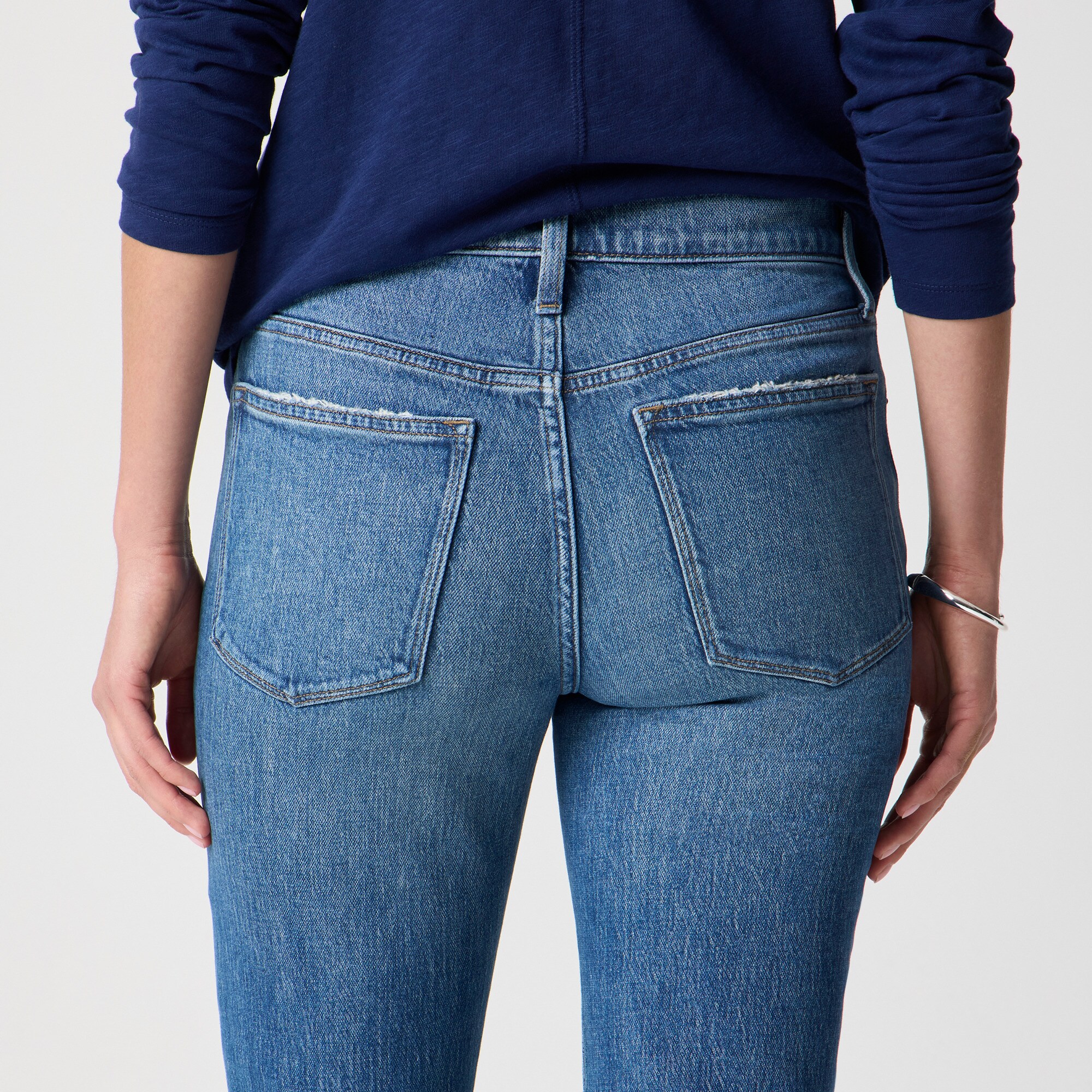 Petite slim boyfriend jean in all-day stretch