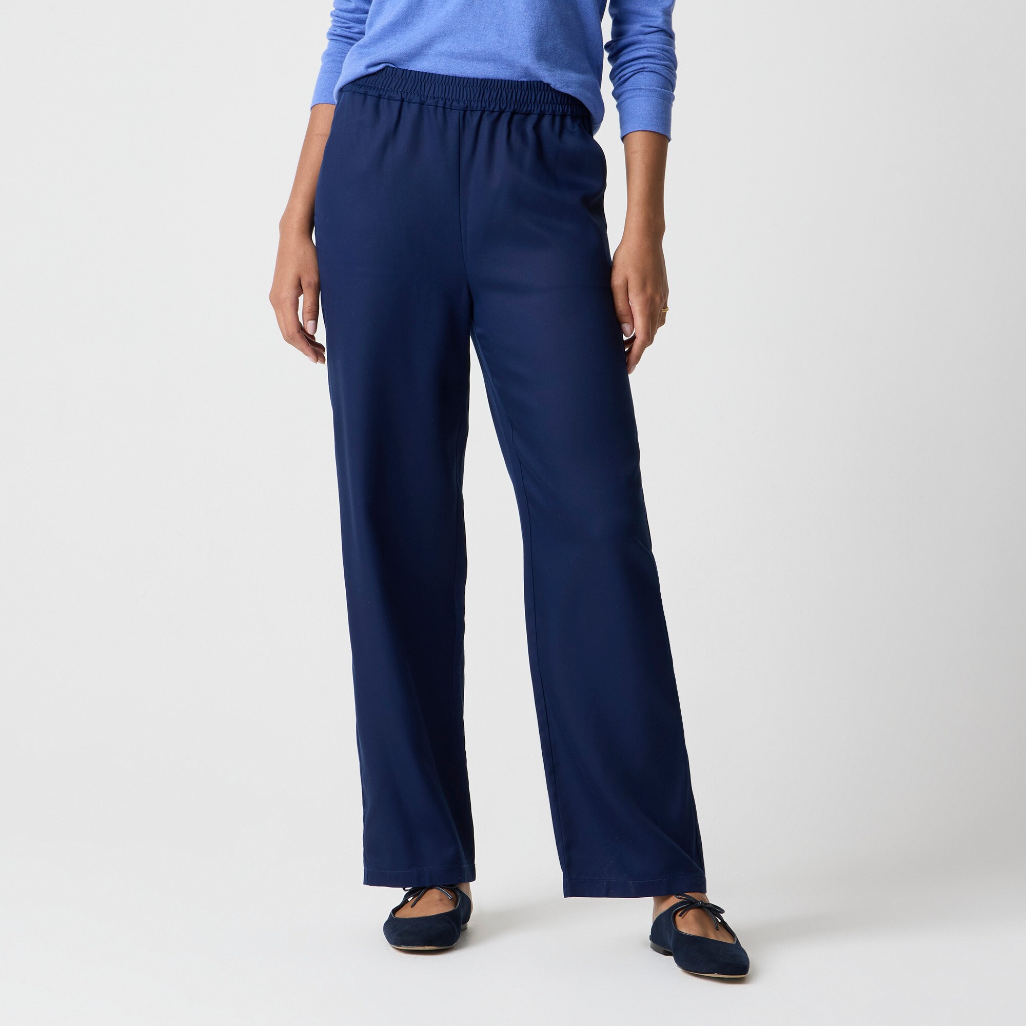 Rrrcliché EX WIDE TROUSERS NAVY EX WIDE TROUSERS [NAVY] | cliché