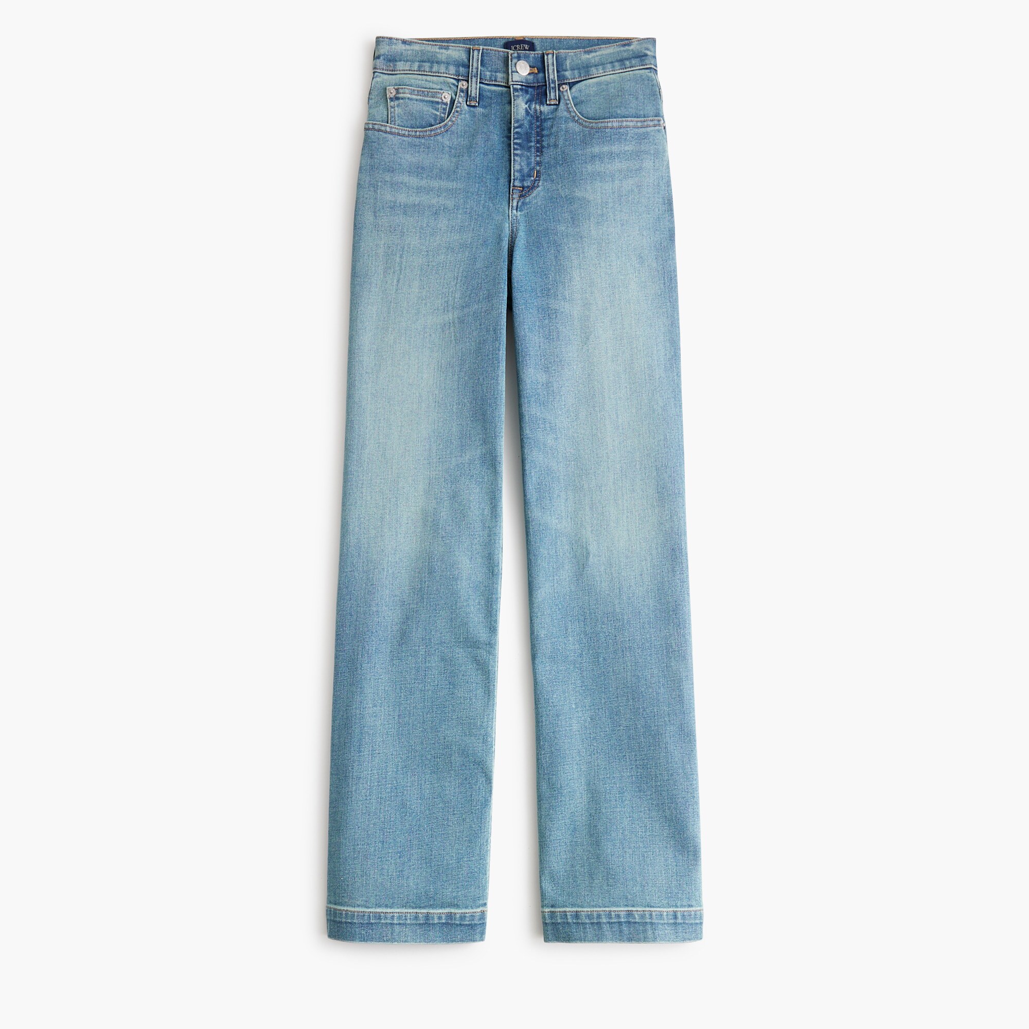 classic wide-leg jean in all-day stretch for women