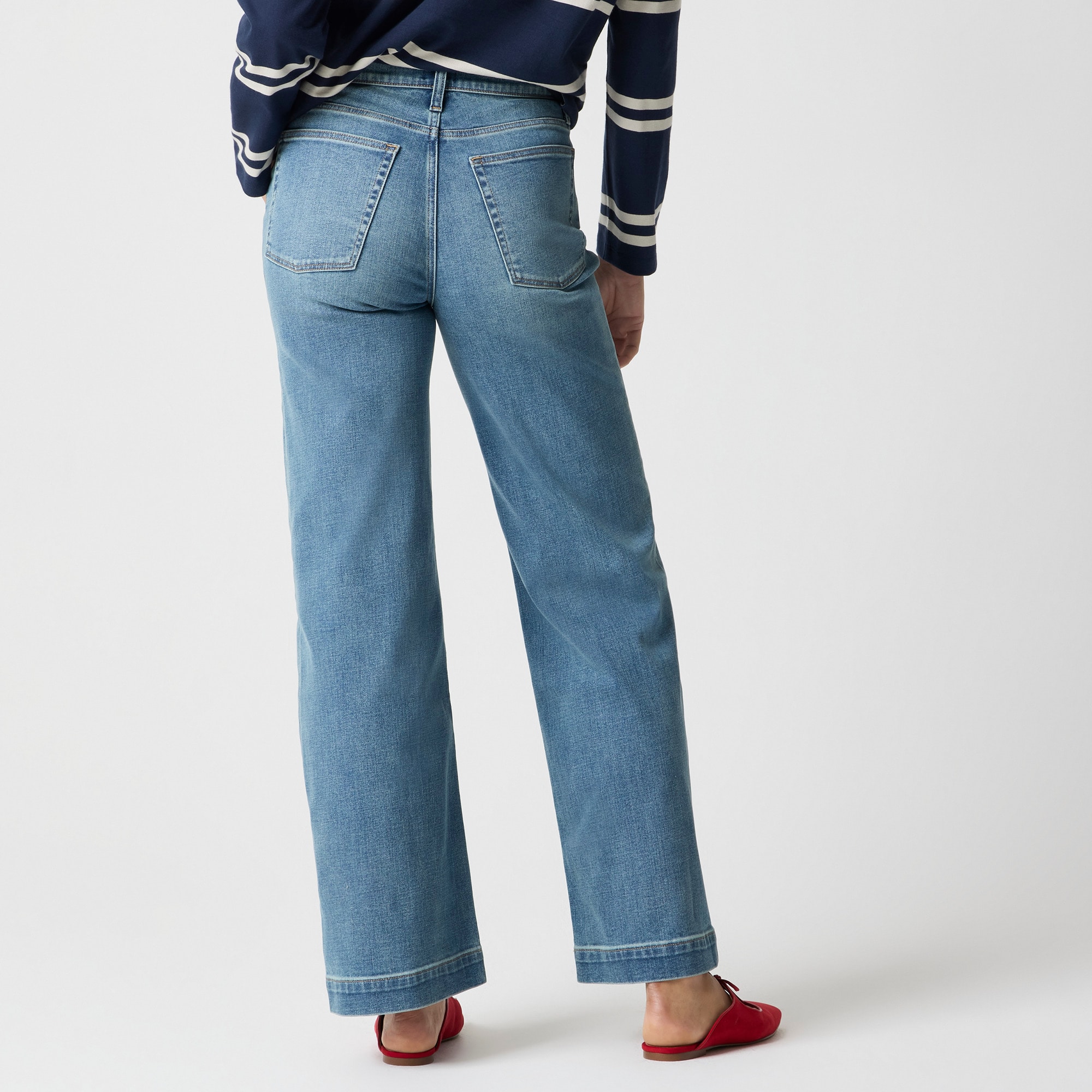 Classic Wide-leg Jean In All-day Stretch For Women | Factory