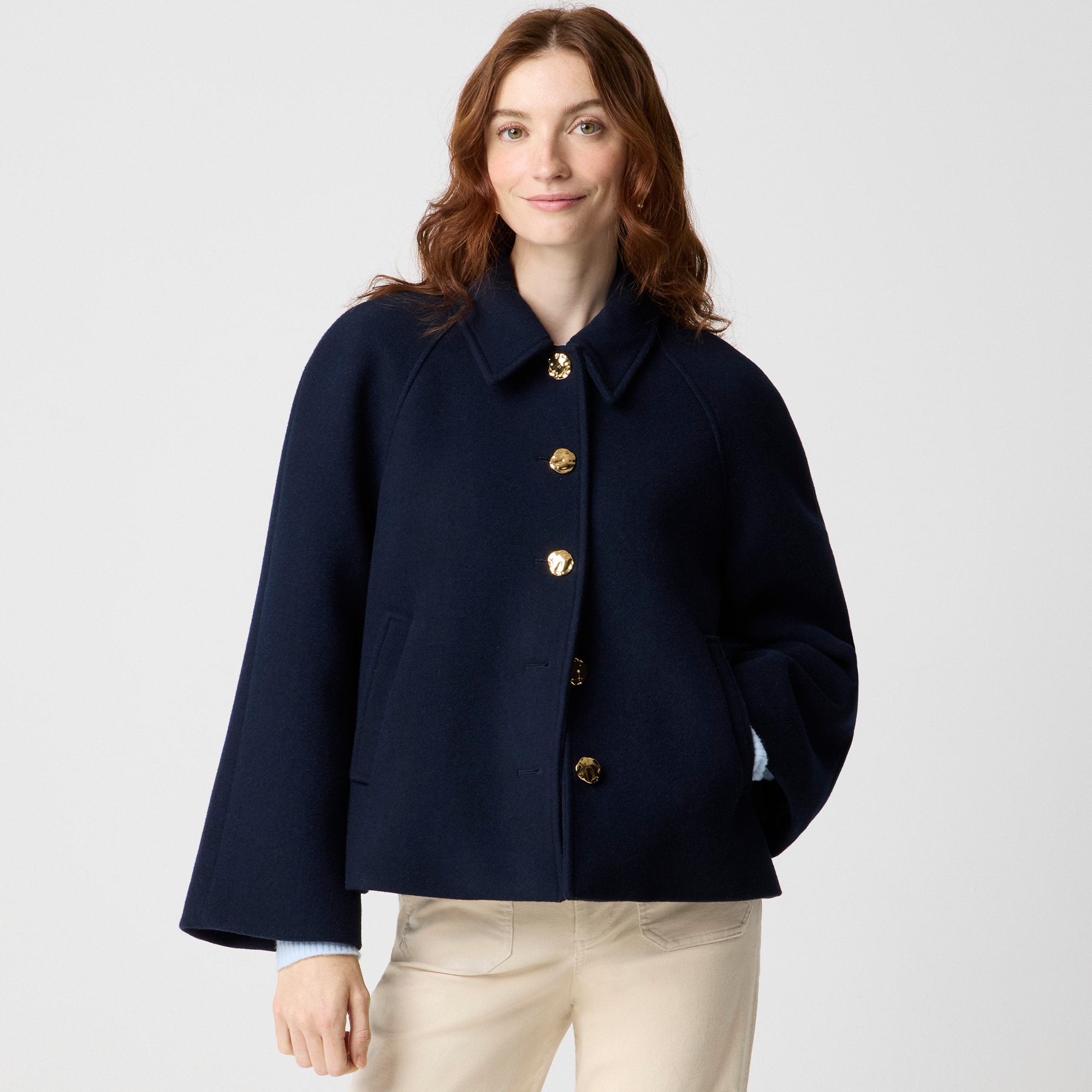 ジャケット・アウター 00s McGREGOR wool swing top navy L ジャケット・アウター 00s McGREGOR wool swing top navy L