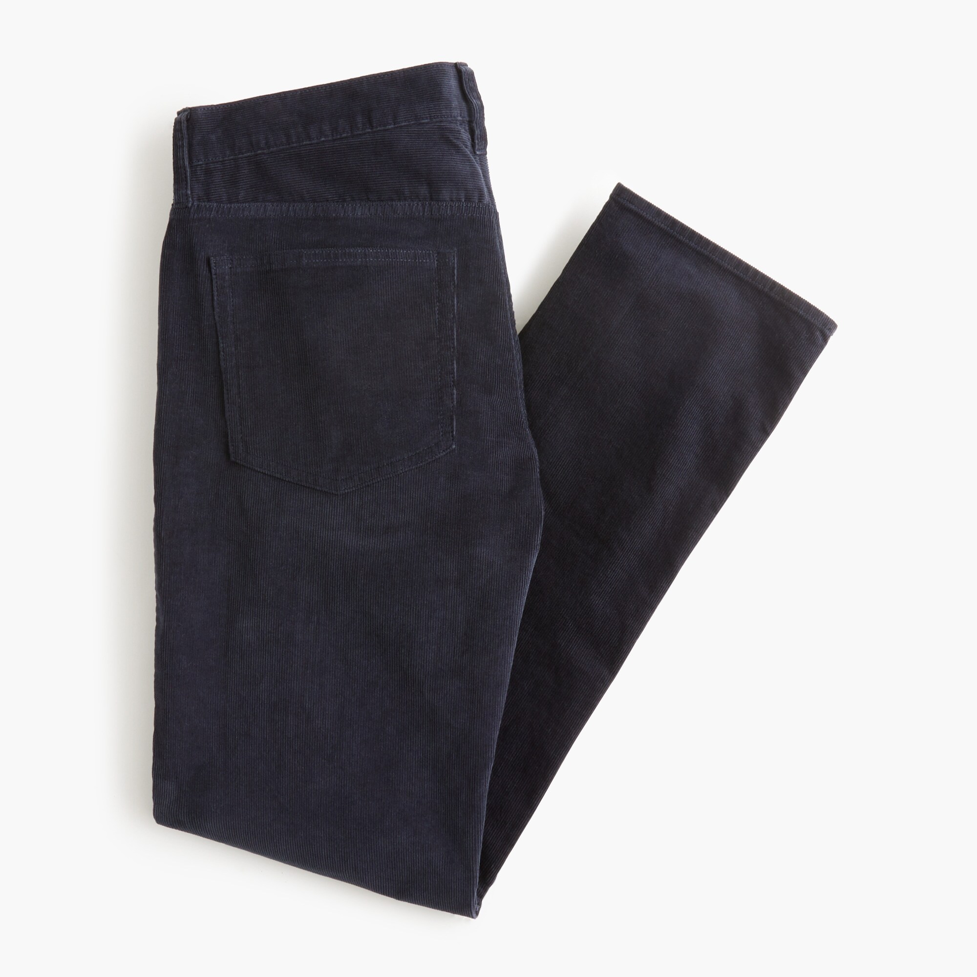 Straight-fit corduroy pant