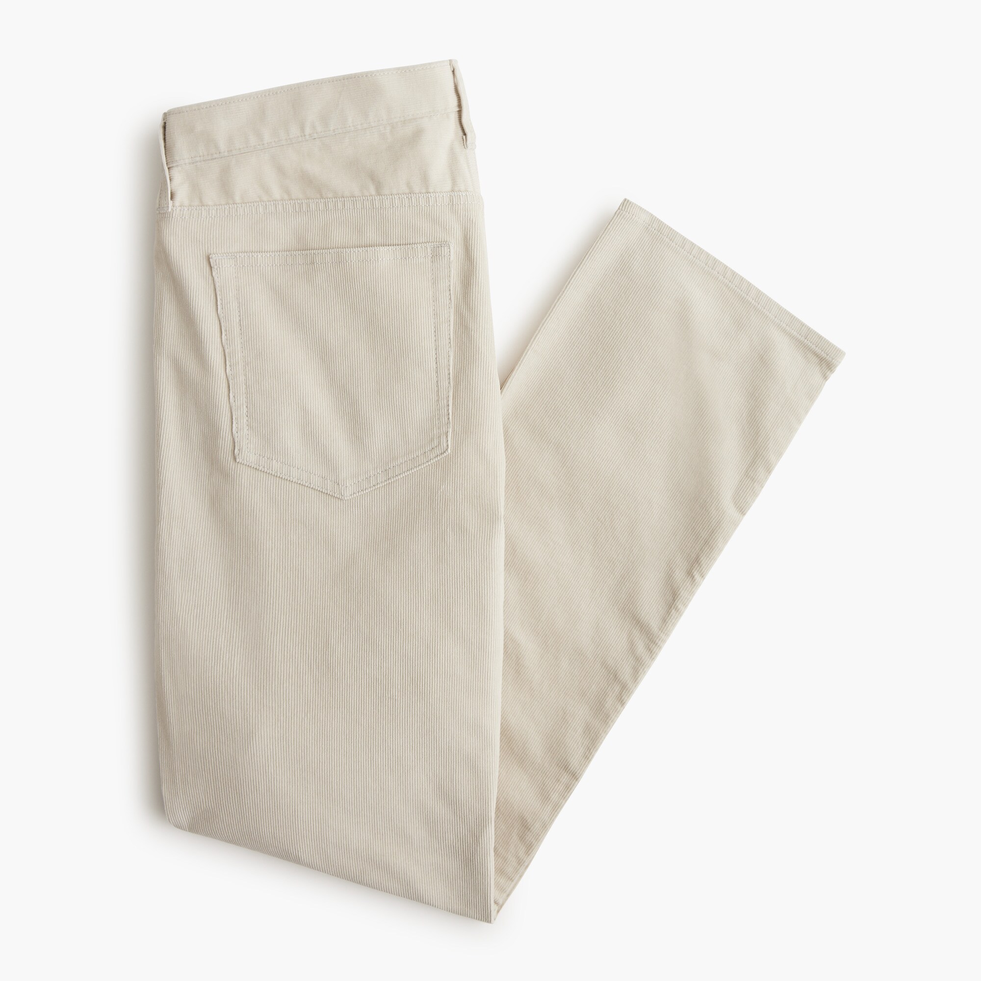 Straight-fit corduroy pant