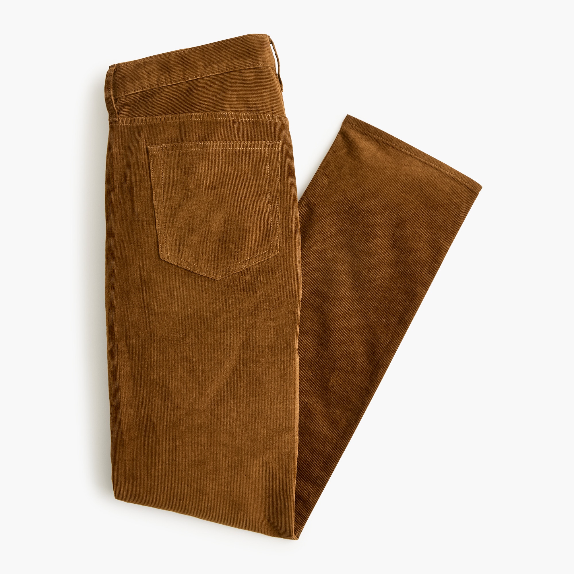 Straight-fit corduroy pant