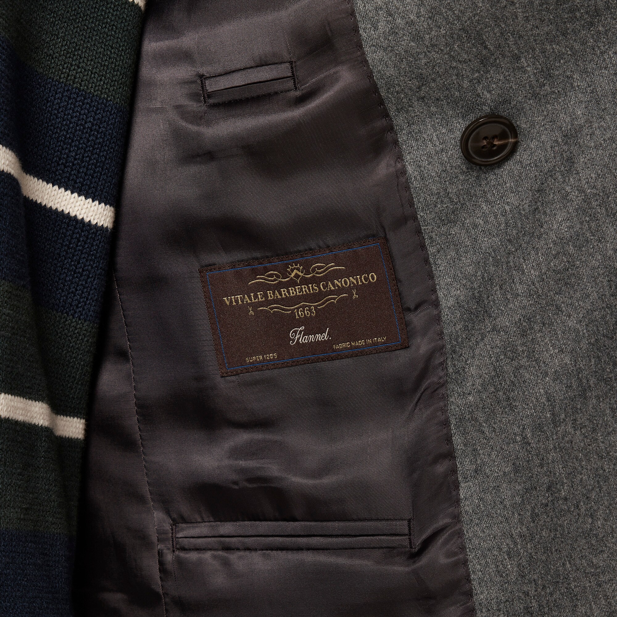 Kenmare Relaxed-fit suit jacket in Italian wool