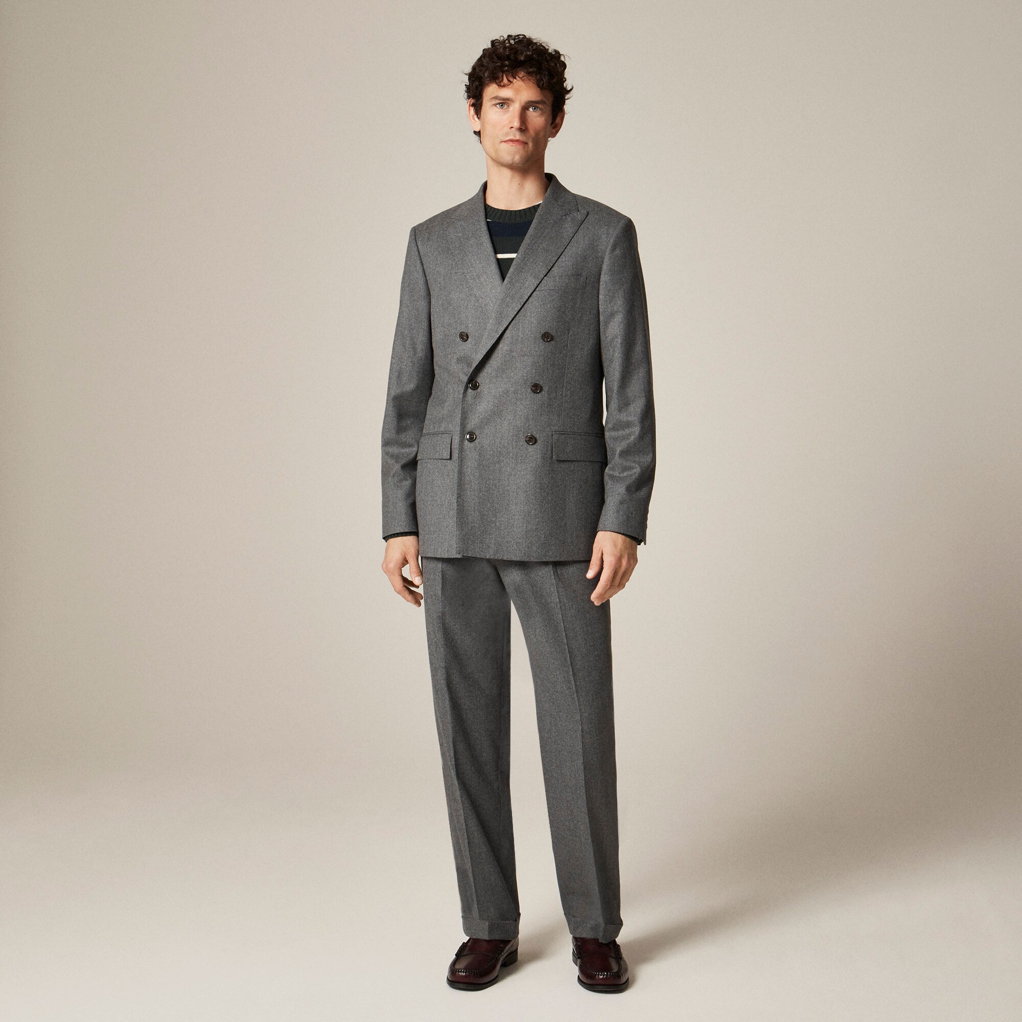  Kenmare Relaxed-fit suit jacket in Italian wool