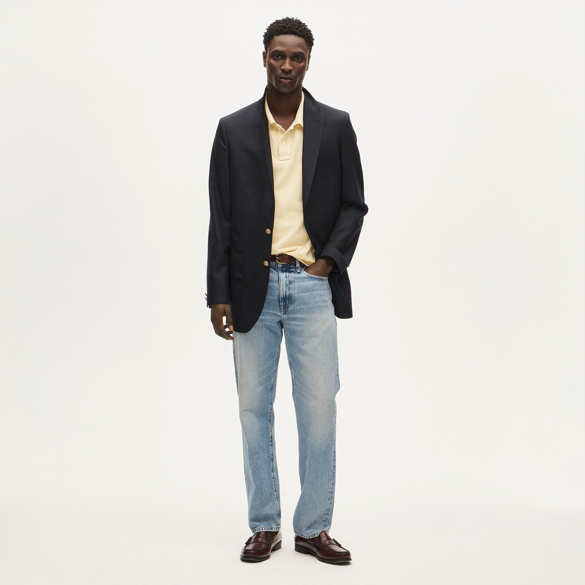 birthday dress in store Wesley Structured Blazer - Charcoal Shadow main image 0