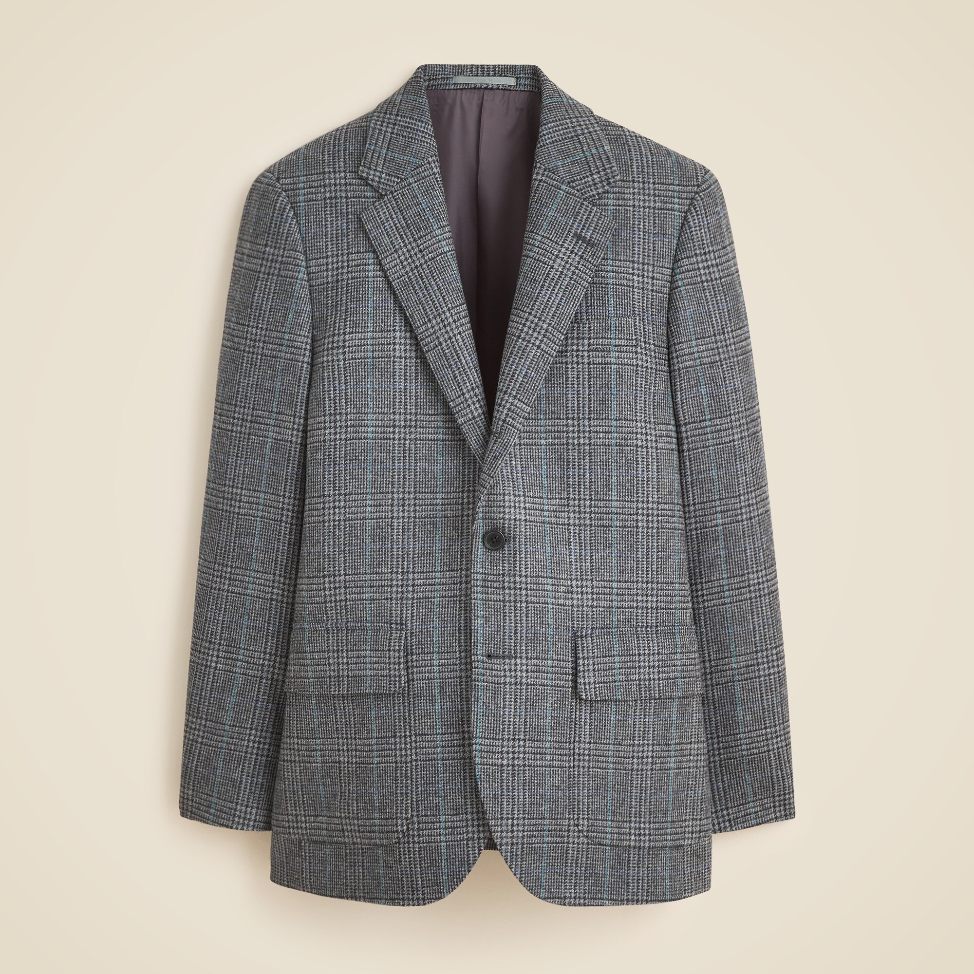 Kenmare Relaxed-fit suit jacket in English lambswool
