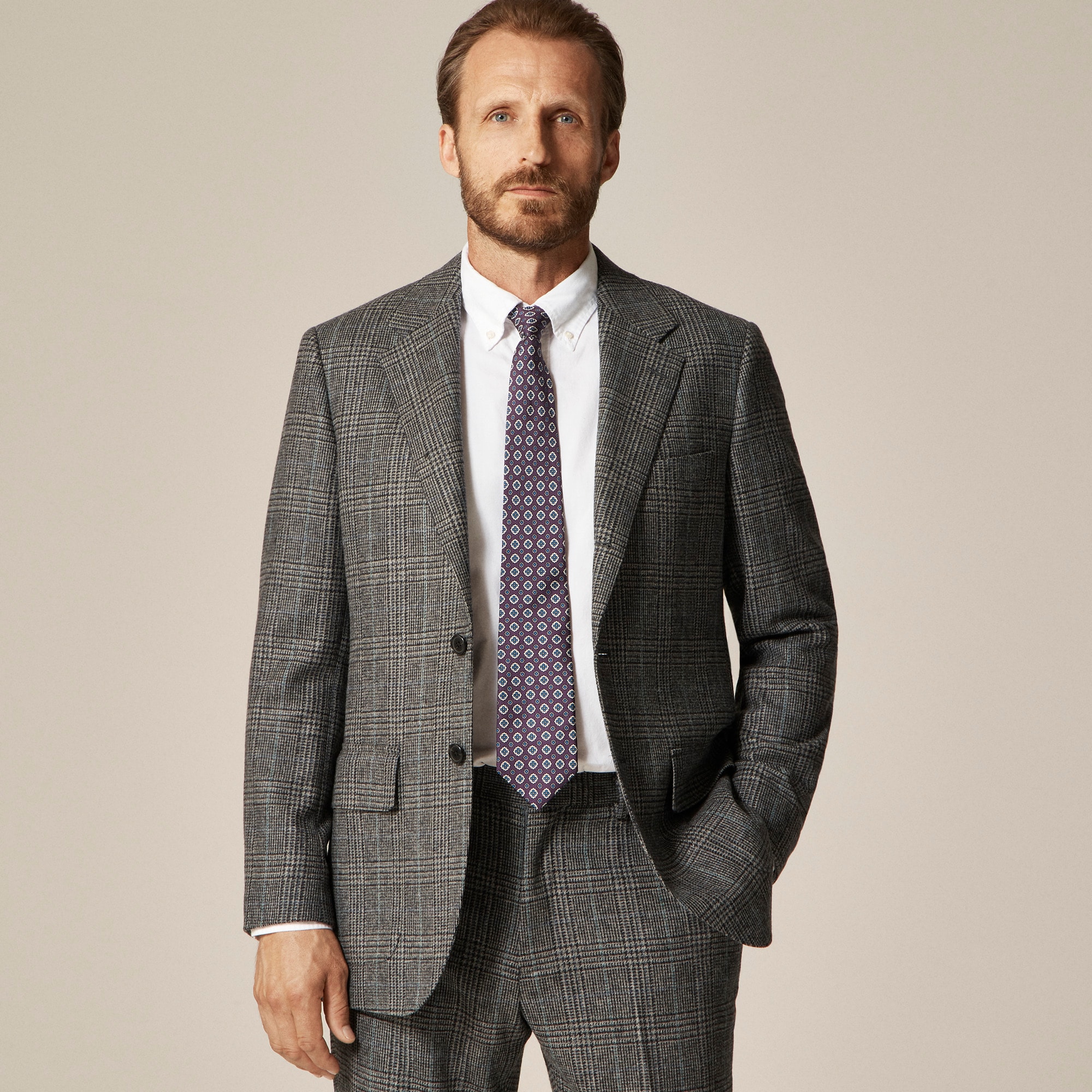 Kenmare Relaxed-fit Suit Jacket In English Lambswool For Men | J.Crew
