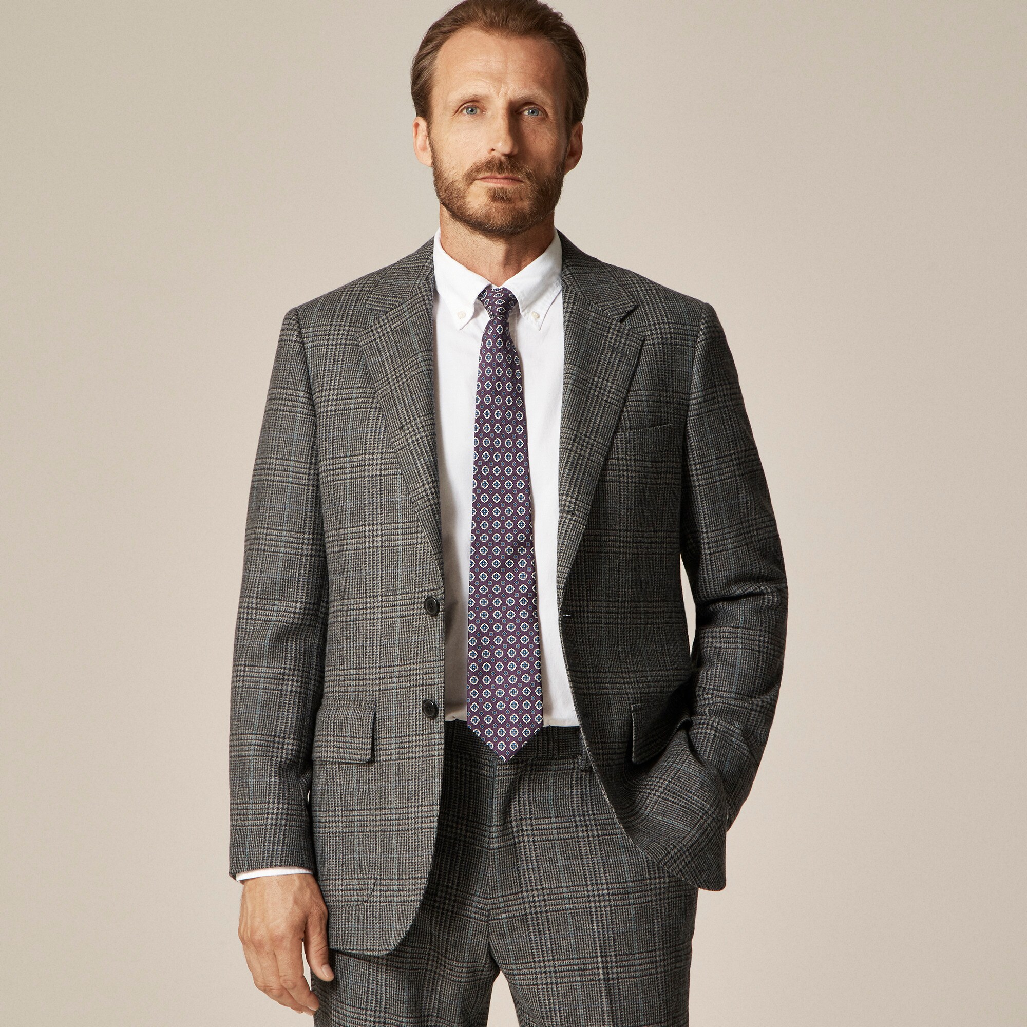 Kenmare Relaxed-fit Suit Jacket In English Lambswool For Men | J.Crew
