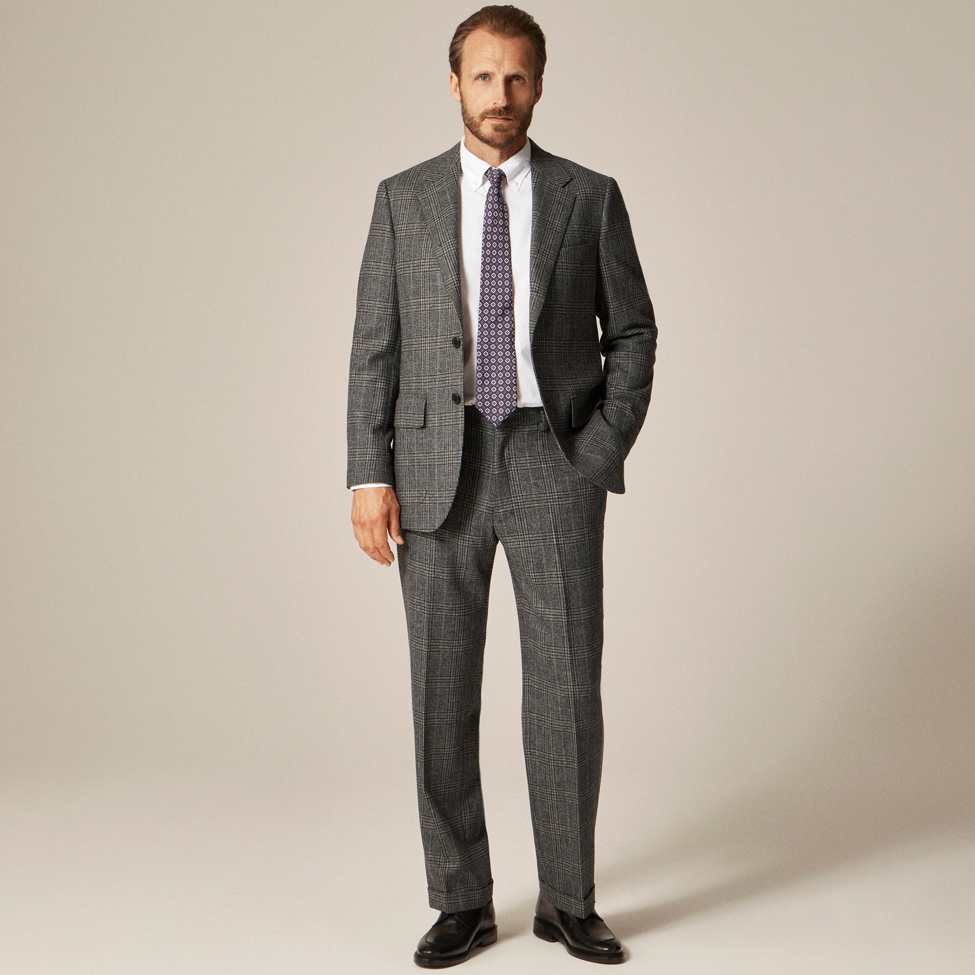 Kenmare Relaxed-fit Suit Pant In English Lambswool For Men | J.Crew