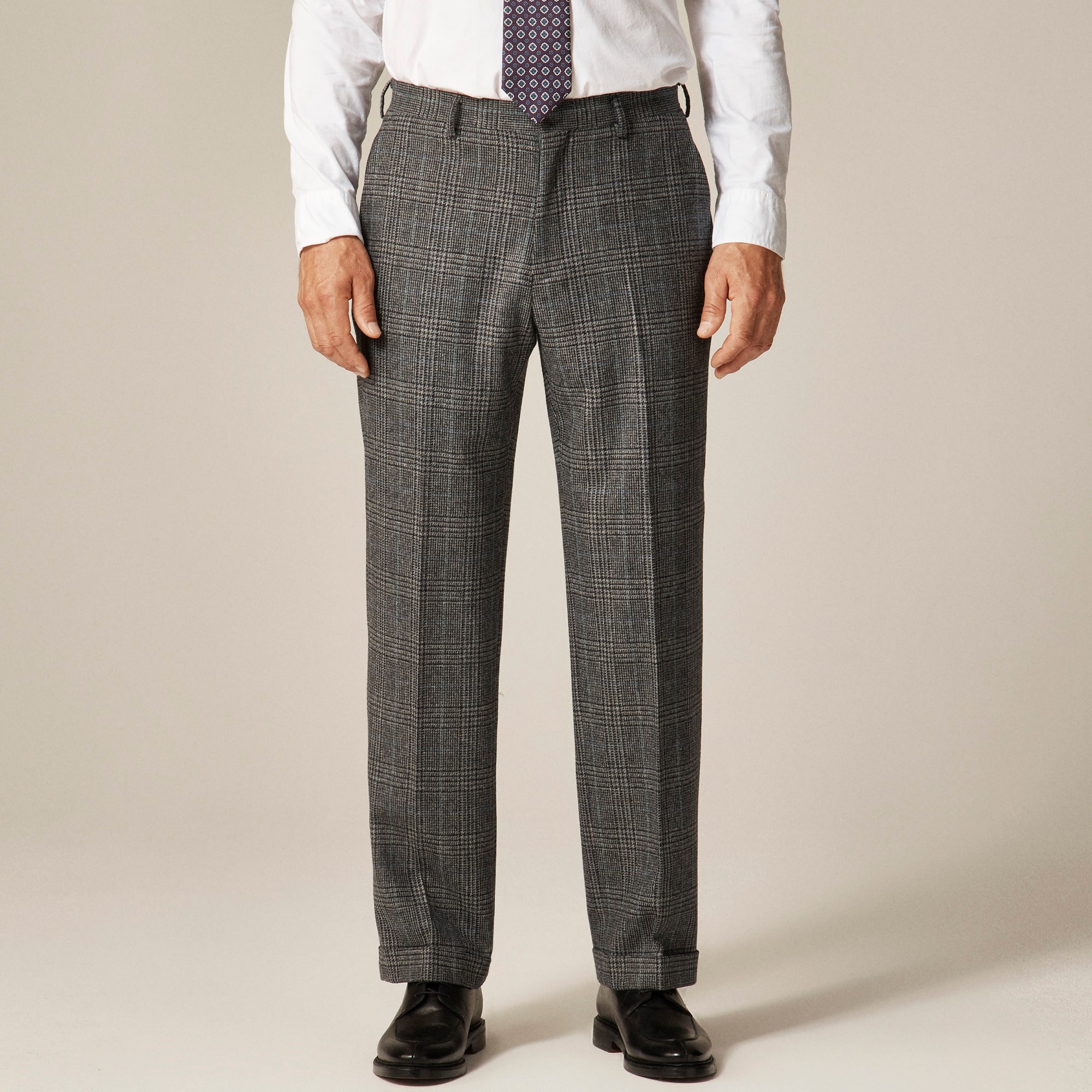 Kenmare Relaxed-fit suit pant in English lambswool