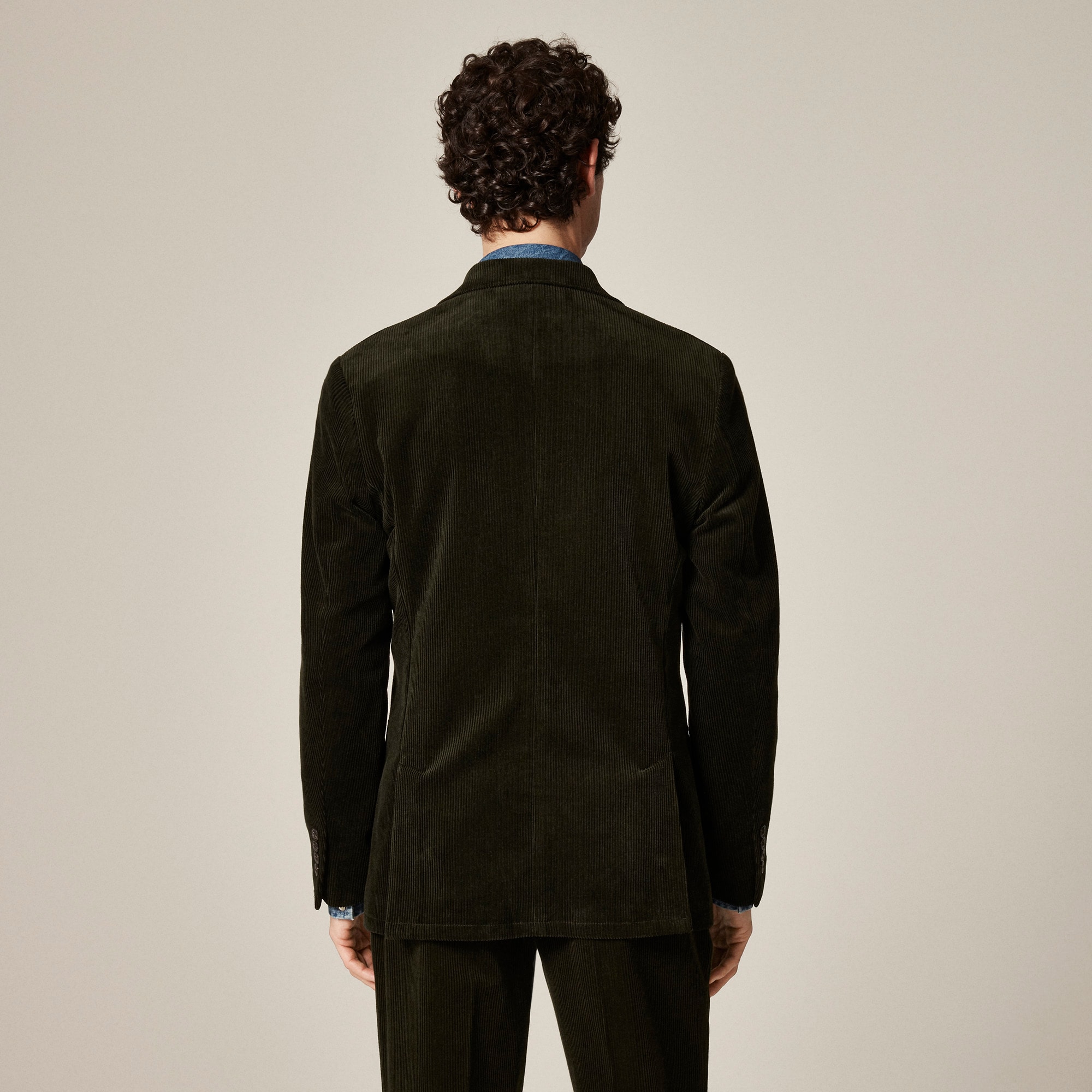Crosby Classic-fit suit jacket in Italian corduroy