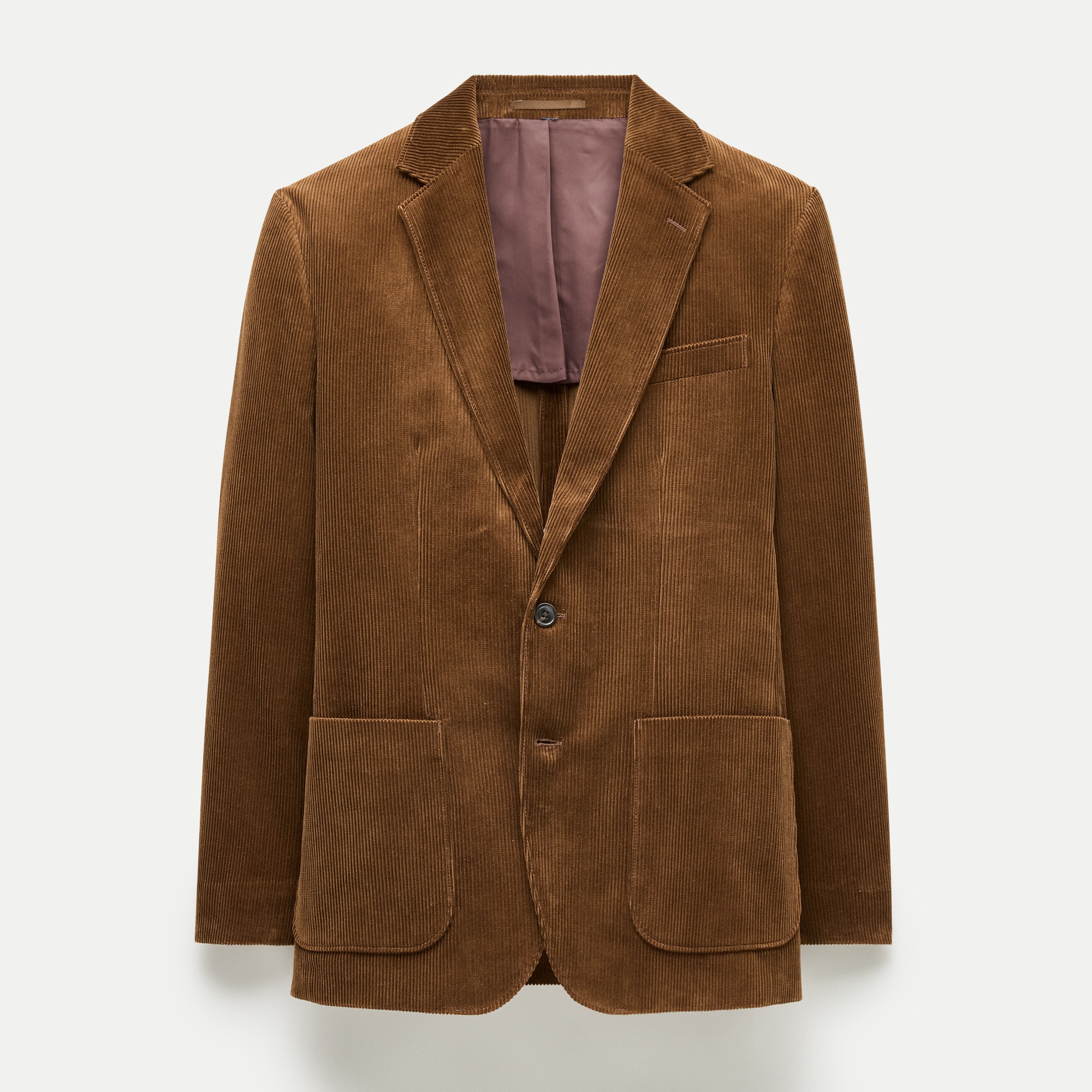 Crosby Classic-fit suit jacket in Italian corduroy