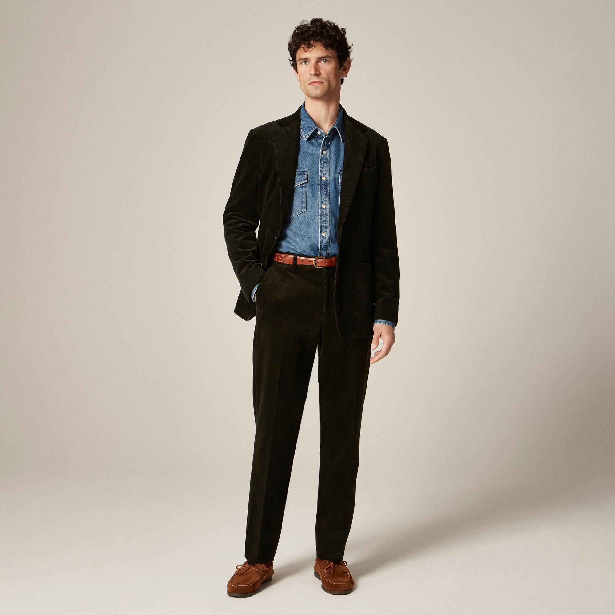 Crosby Classic-fit Suit Pant In Italian Corduroy For Men | J.Crew