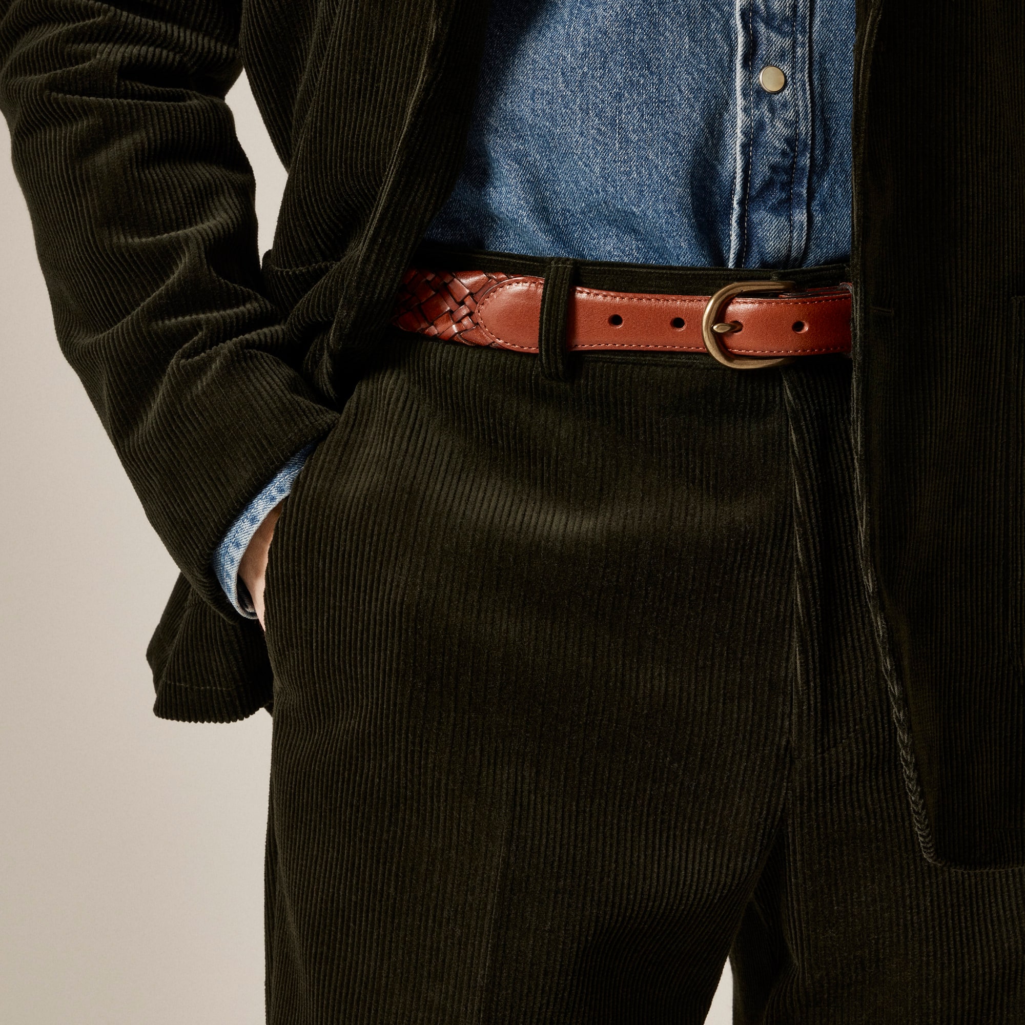 Crosby Classic-fit Suit Pant In Italian Corduroy For Men | J.Crew