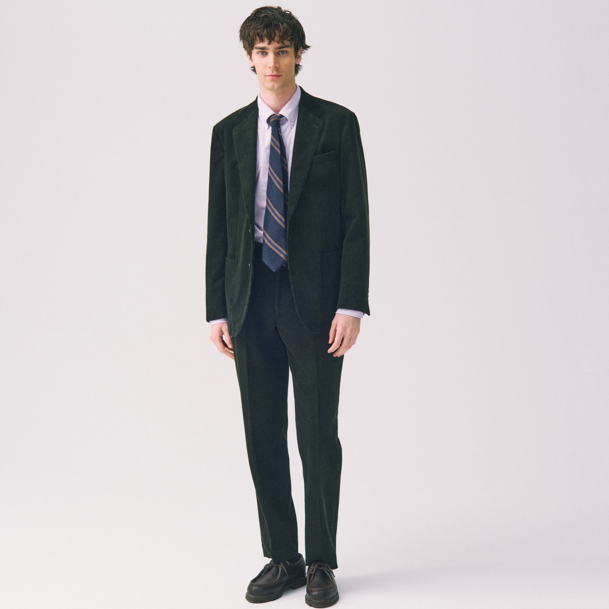 Crosby Classic-fit suit pant in Italian corduroy