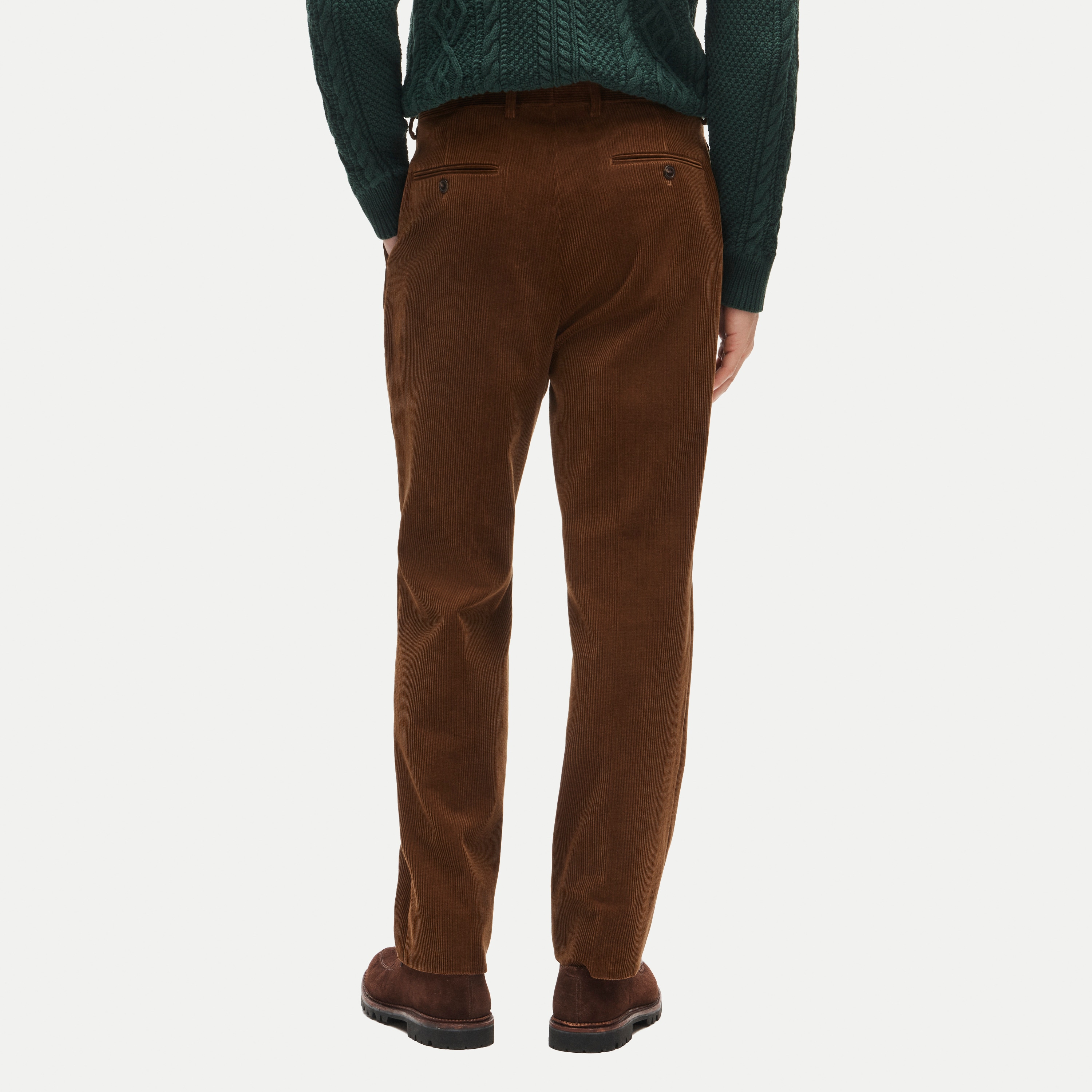 Crosby Classic-fit suit pant in Italian corduroy