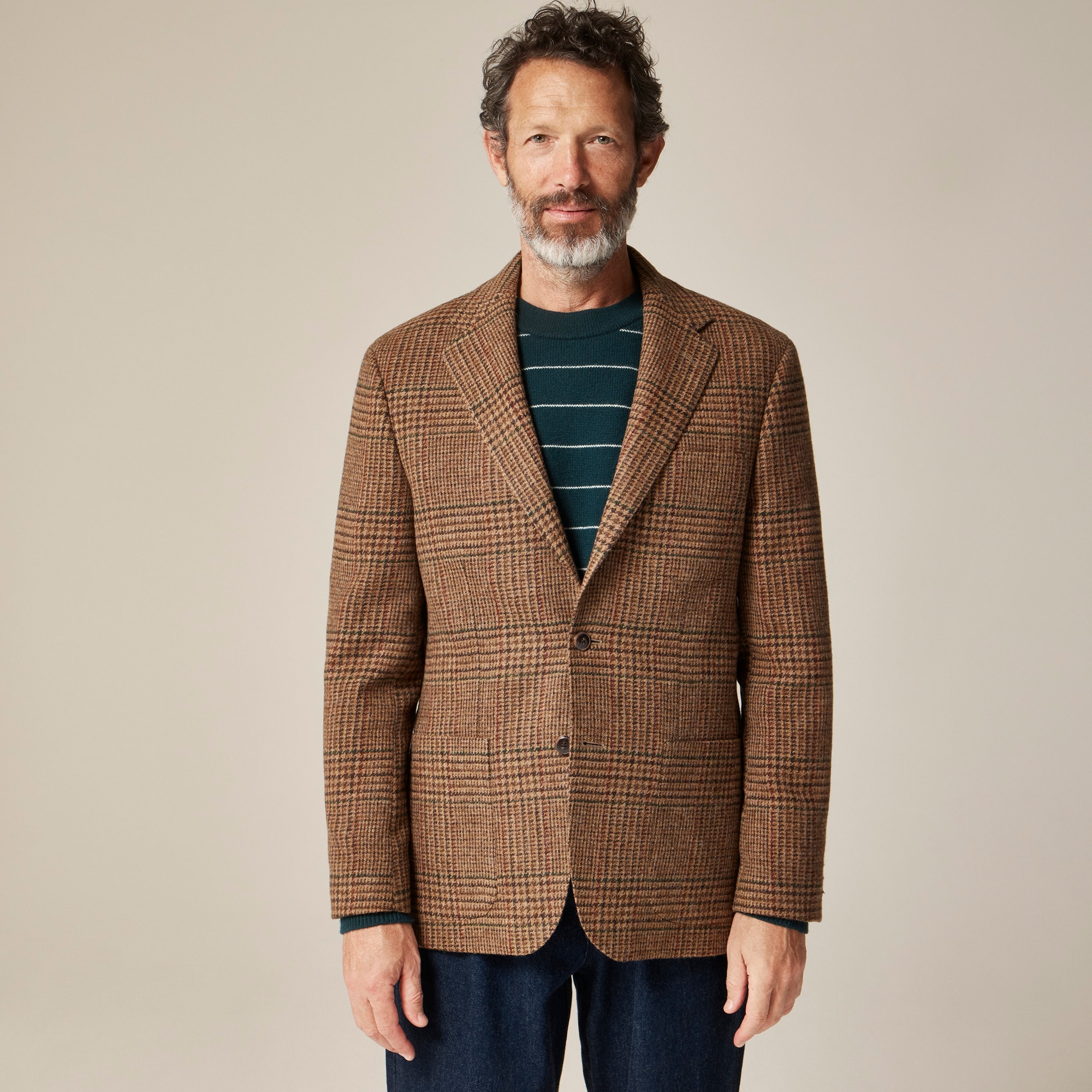 Sportcoat in English wool tweed - thumbnail 4