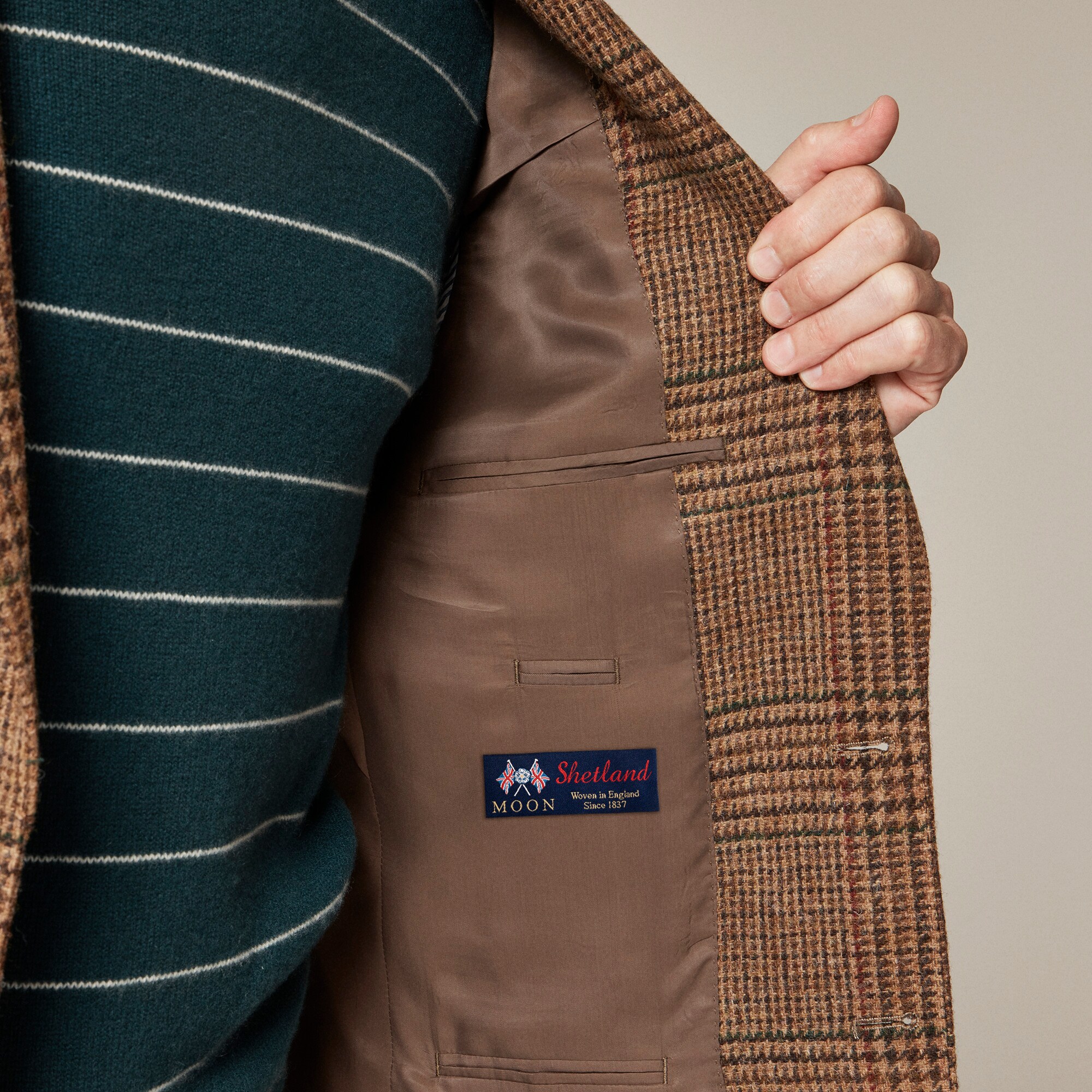 Sportcoat in English wool tweed