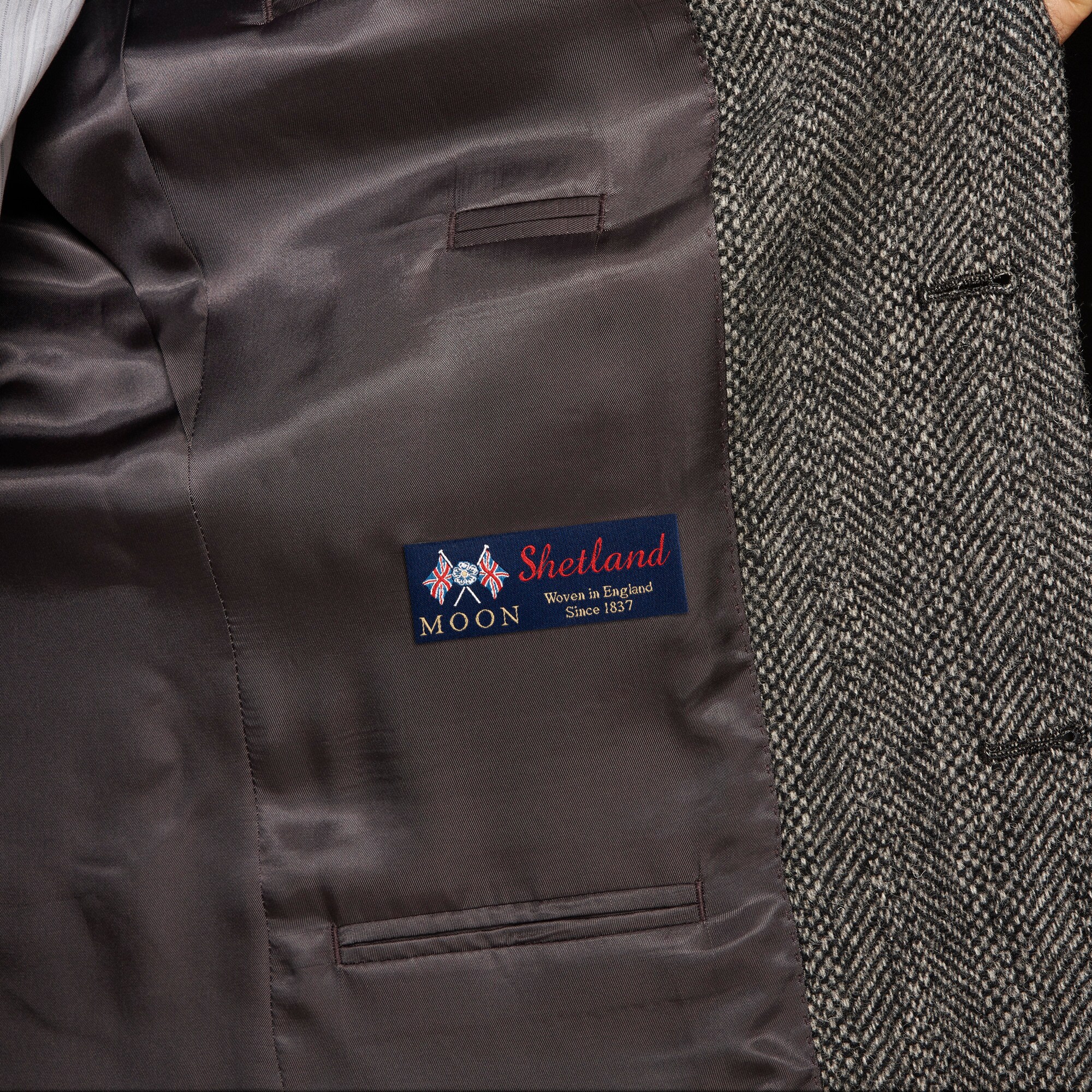 Sportcoat In Broken Herringbone English Wool For Men | J.Crew